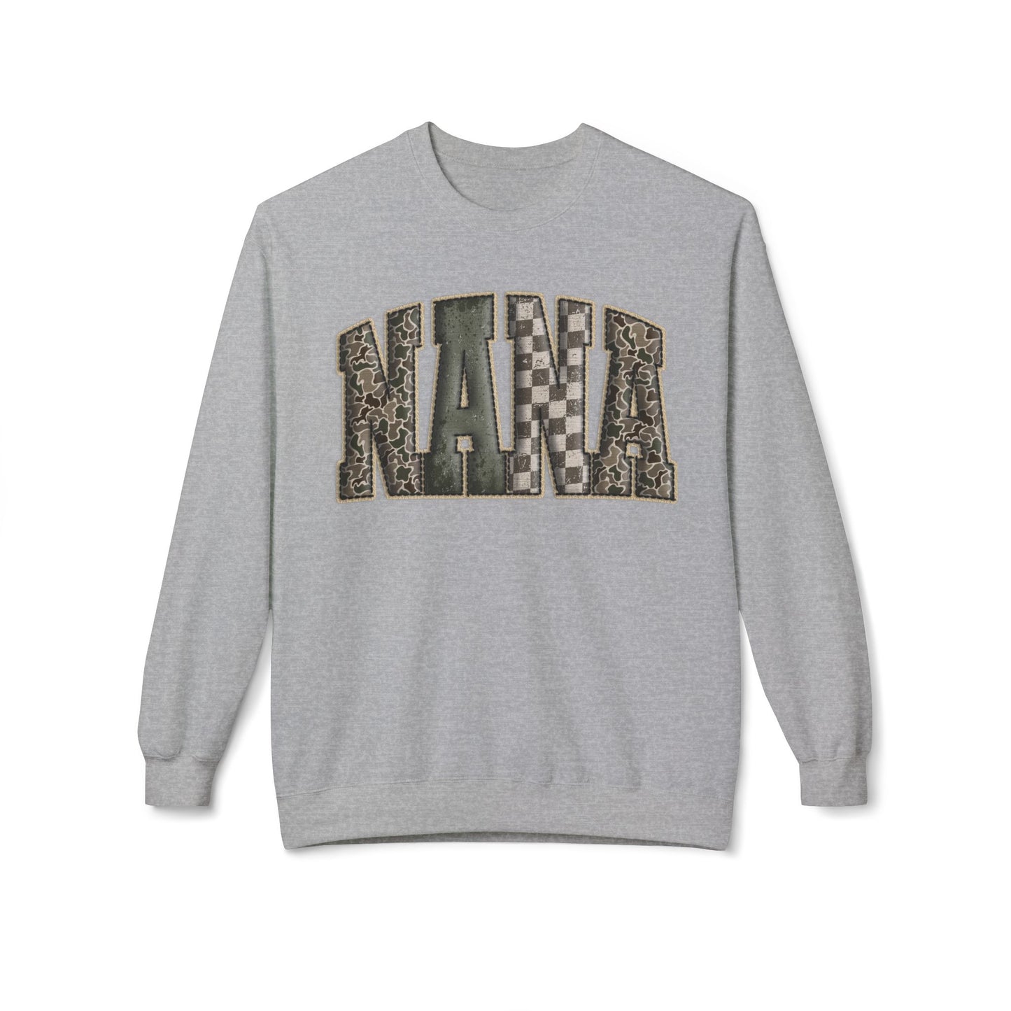 Nana Camo Crewneck Sweatshirt