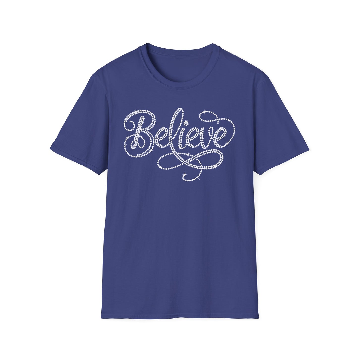 BELIEVE - Clear Rhinestones