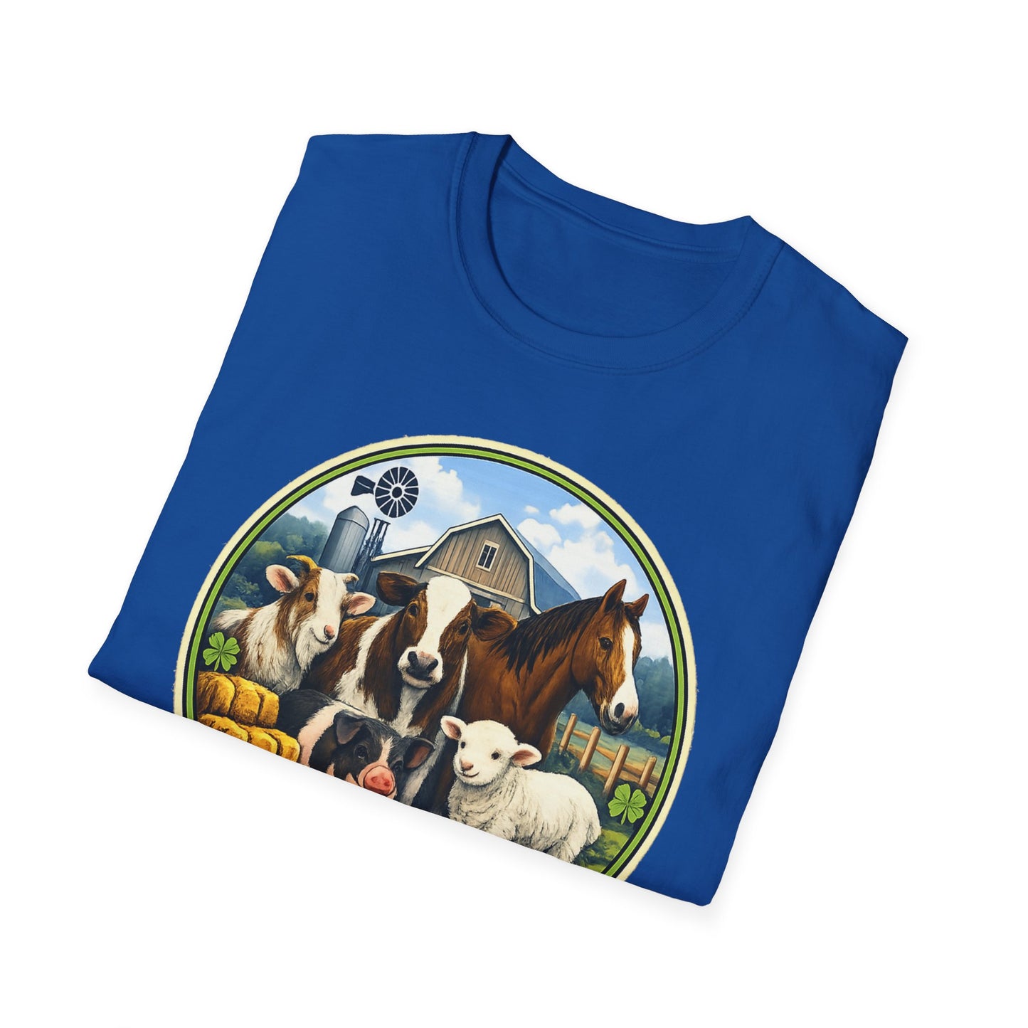 BARN LIFE BUILT ME - Large Animals - Unisex T-Shirt