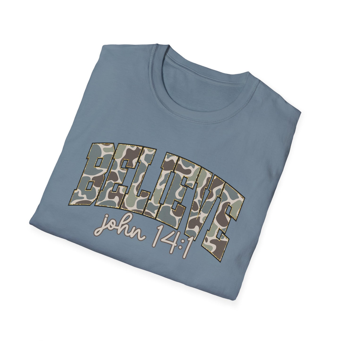 BELIEVE Camo T-Shirt