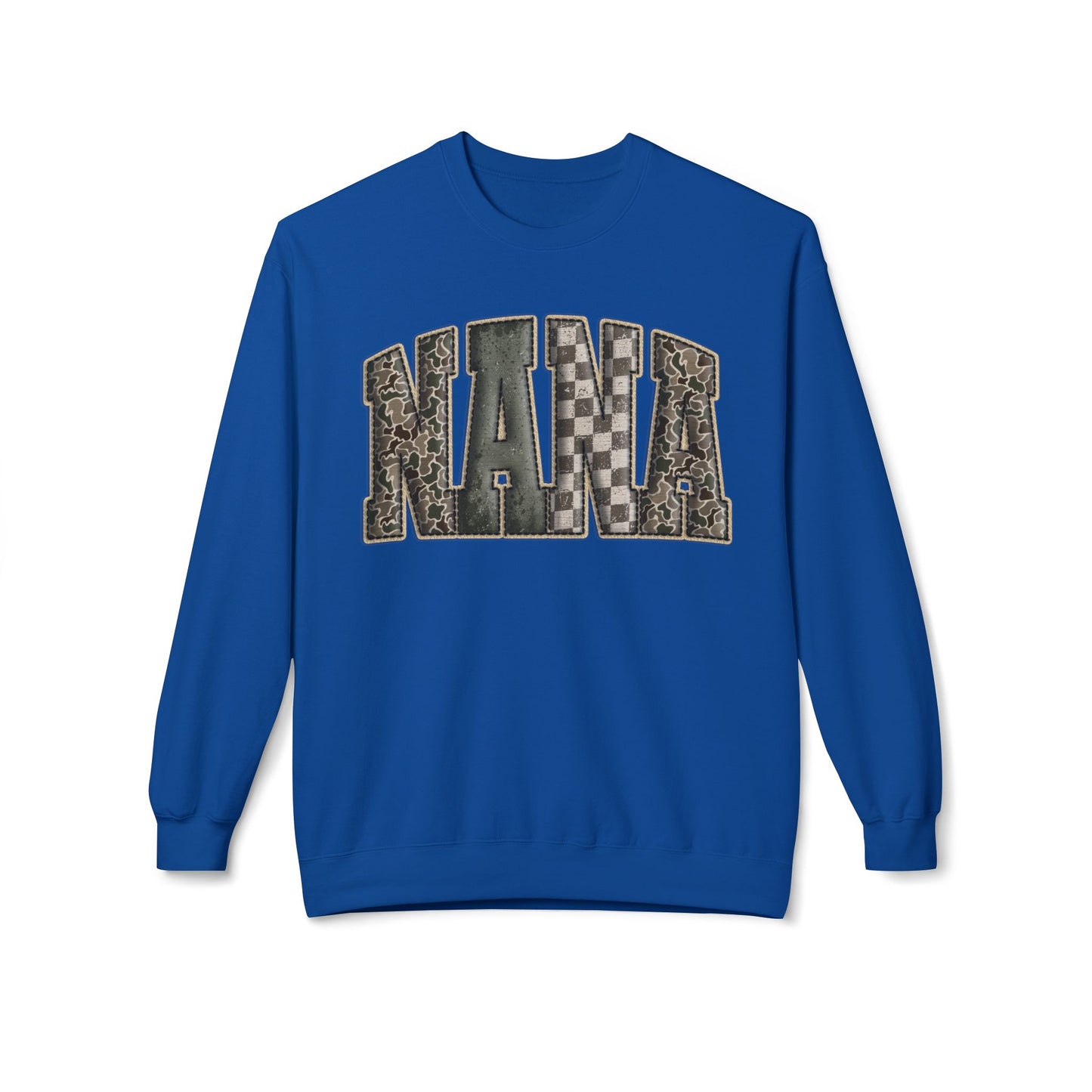 Nana Camo Crewneck Sweatshirt