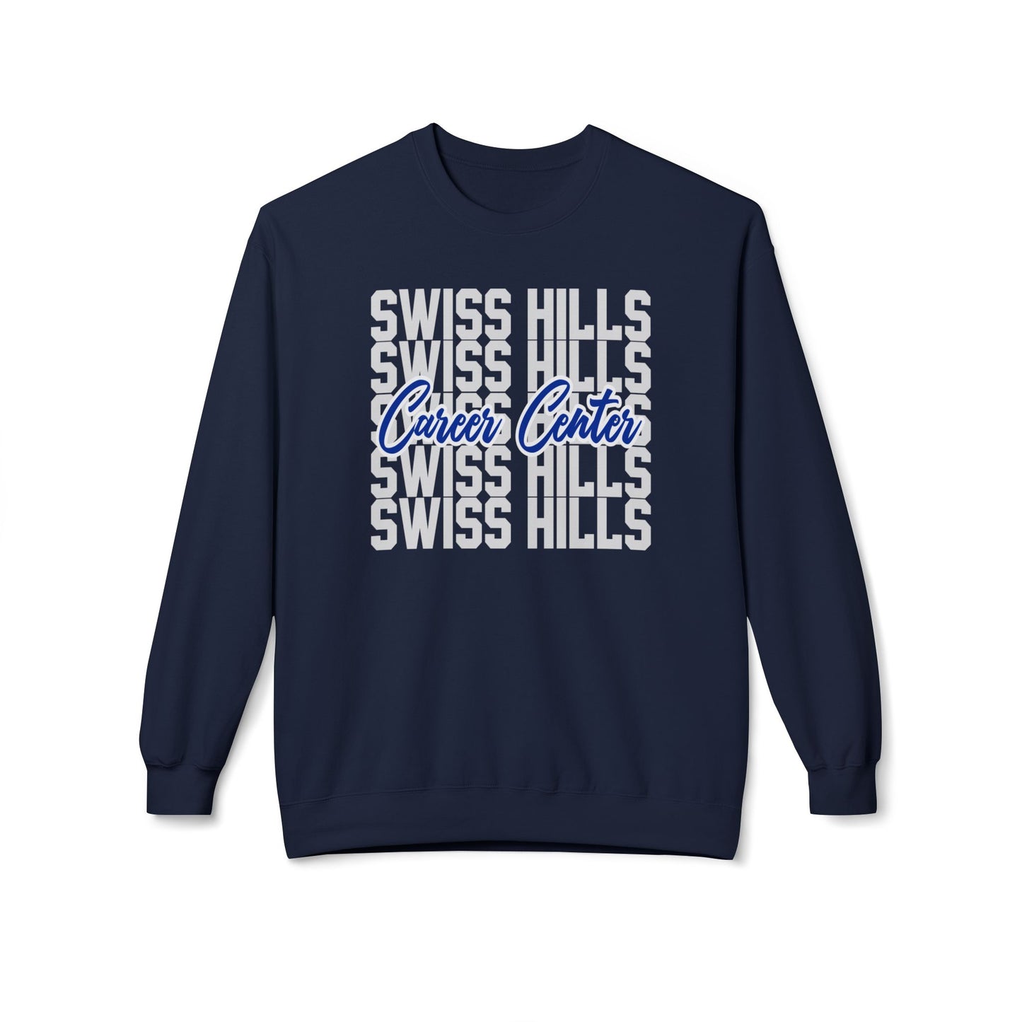 Swiss Hills Stacked Crewneck Sweatshirt