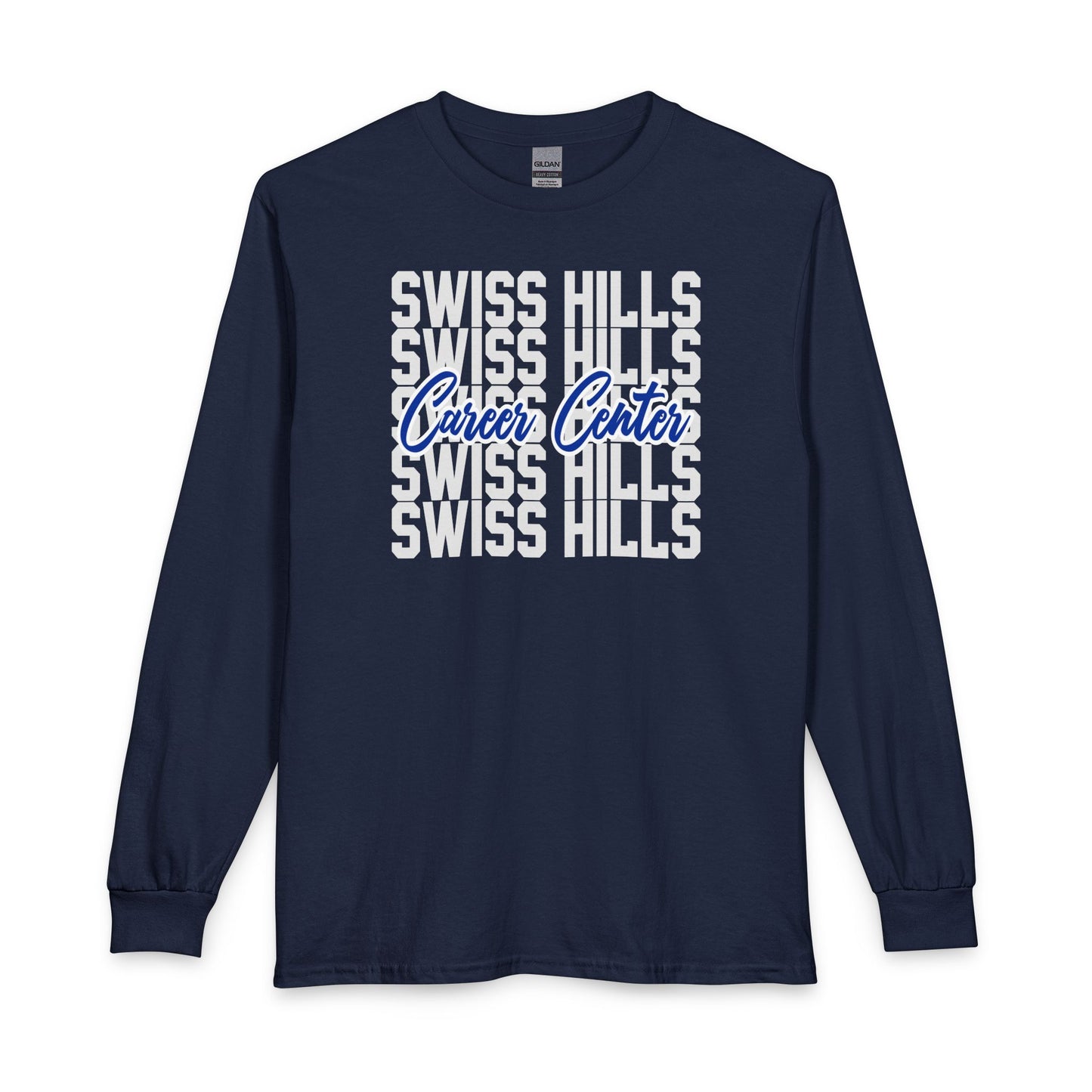 Swiss Hills Stacked Long Sleeve Shirt