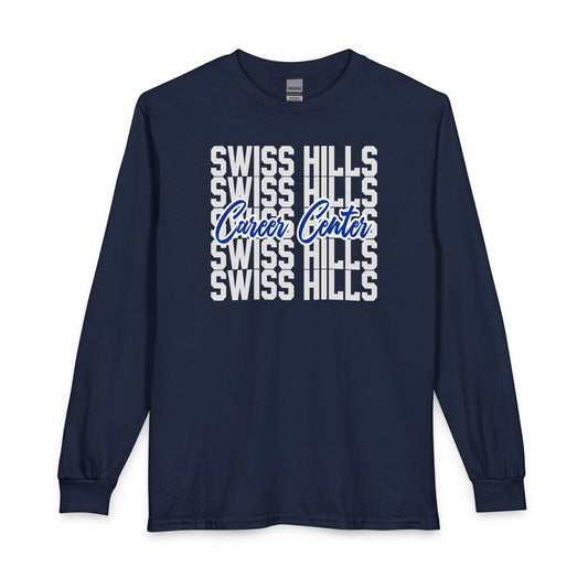 Swiss Hills Stacked Long Sleeve Shirt