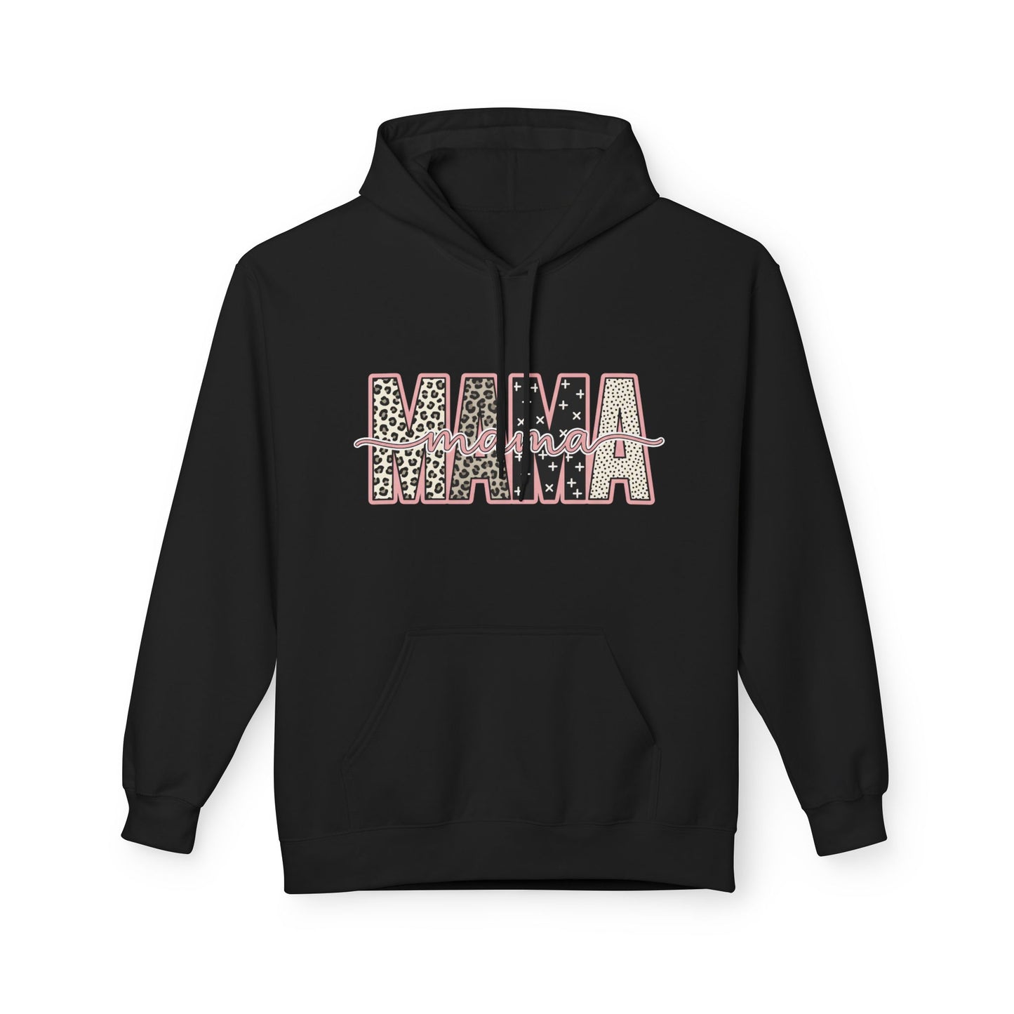 MAMA Leopard Print Hoodie