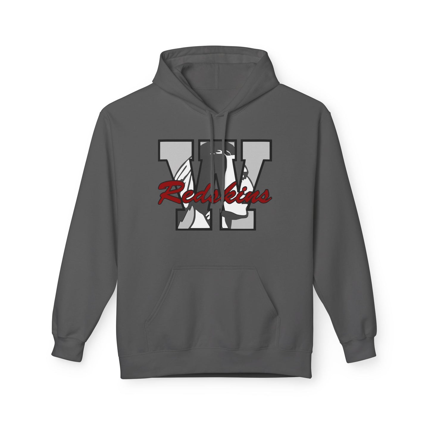 Woodsfield Redskins Letter Hoodie