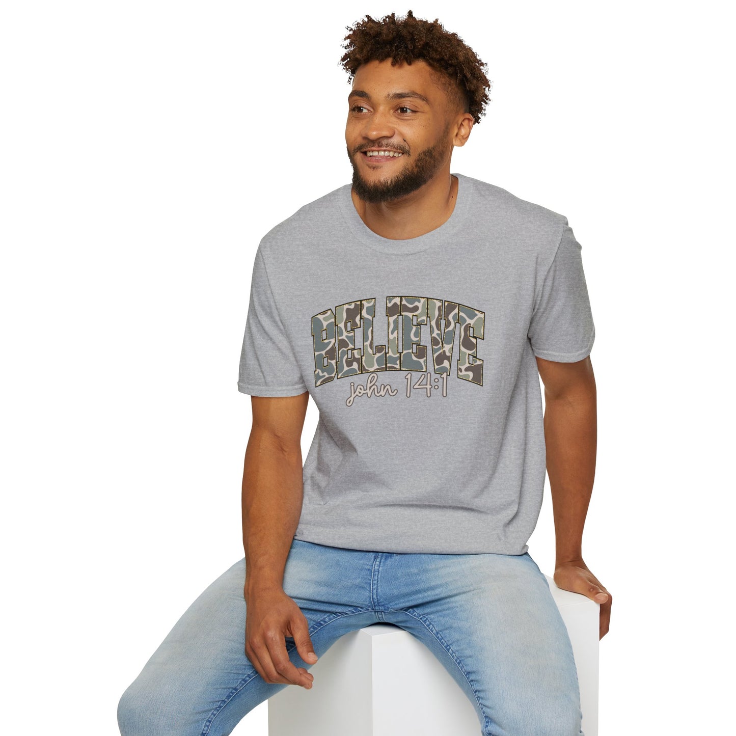 BELIEVE Camo T-Shirt