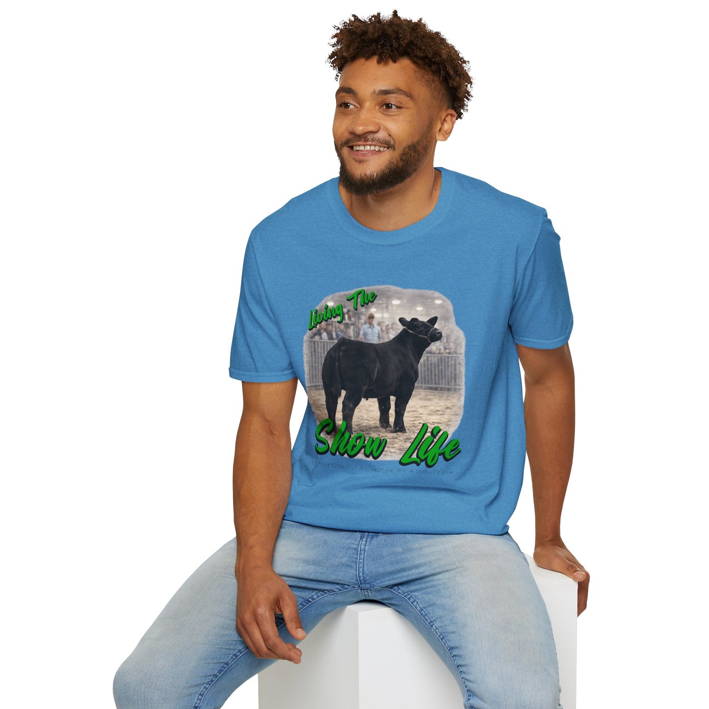 Living the Show Life - Cattle - Unisex T-Shirt