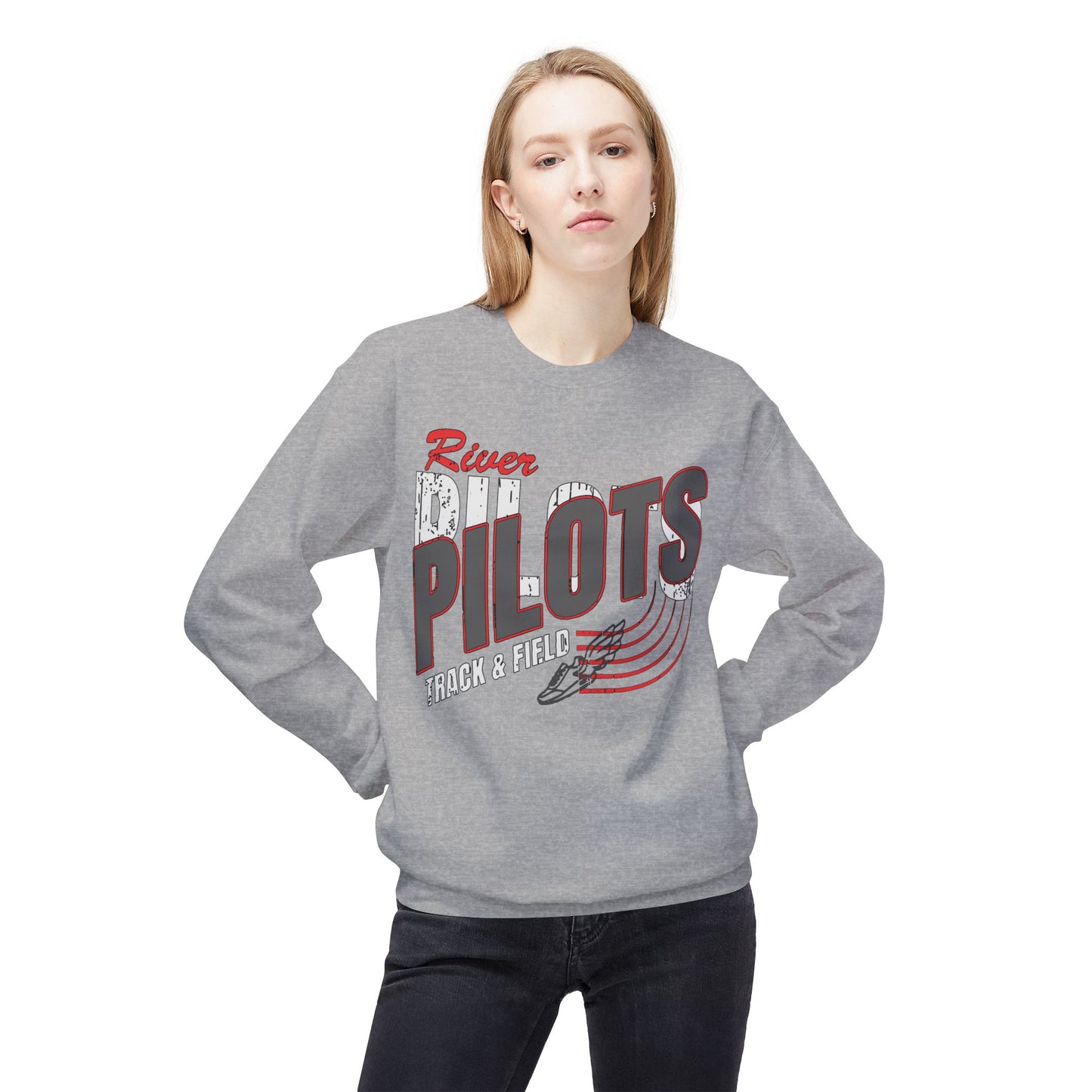 River Pilots Track & Field Crewneck Sweatshirt