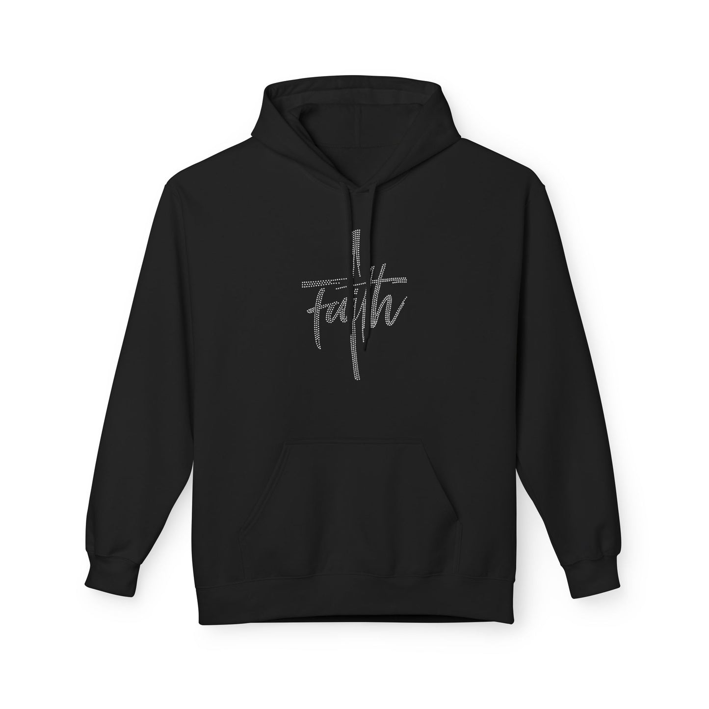 Faith Hoodie - Rhinestones