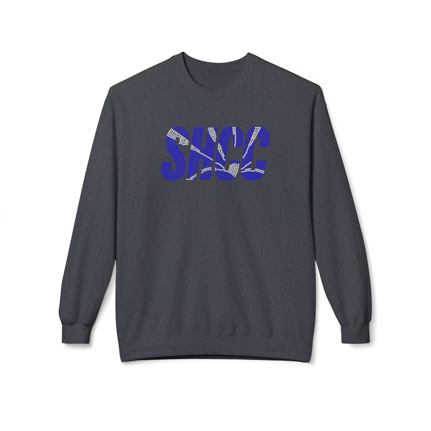 SWISS HILLS Logo - Crewneck Sweatshirt - RHINESTONES