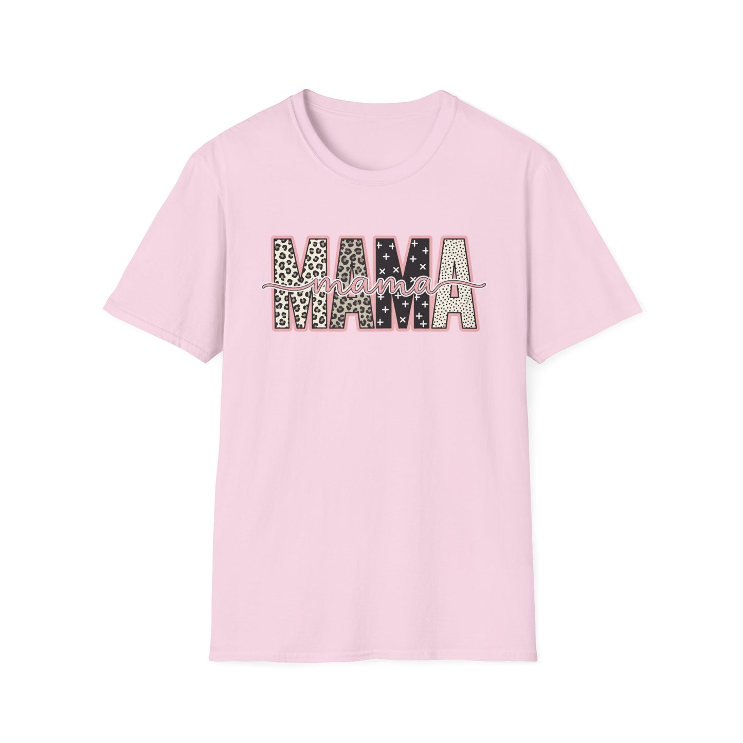MAMA Leopard Print T-Shirt