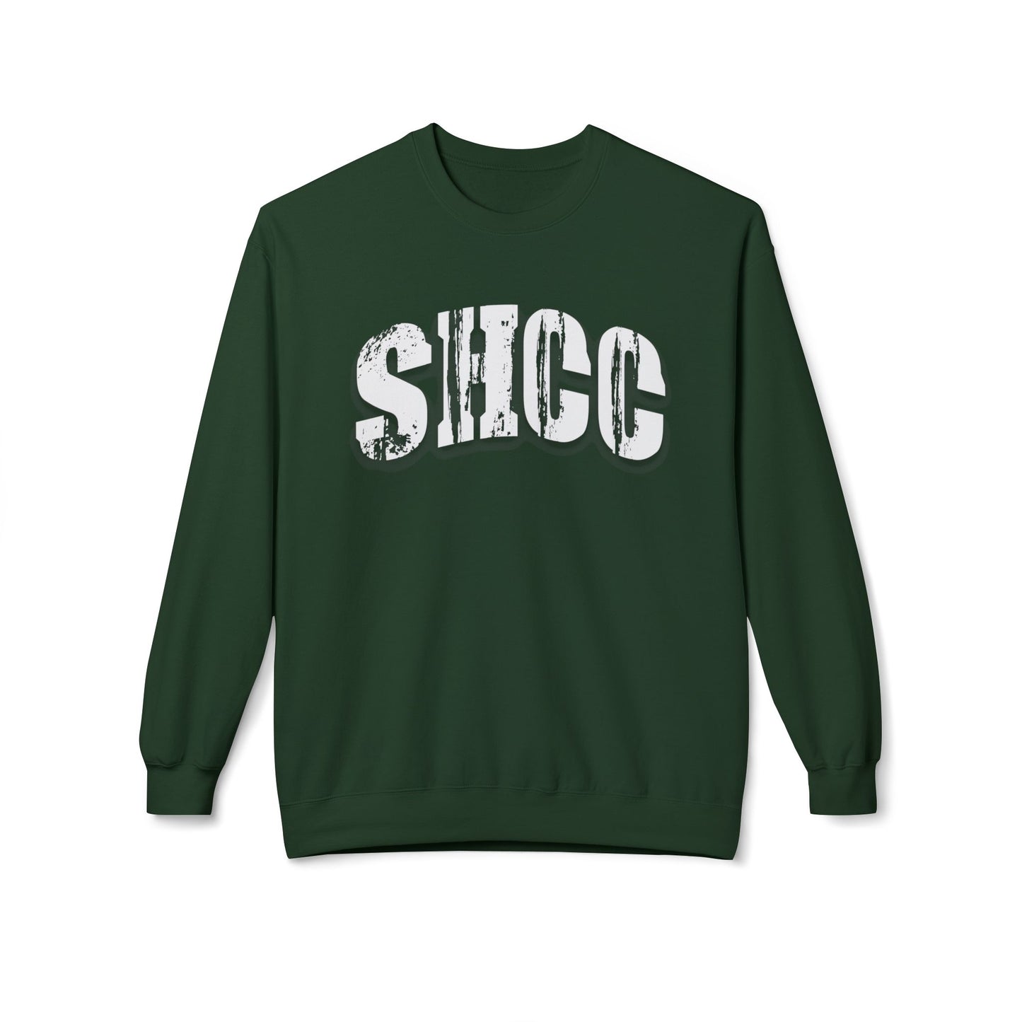 SHCC Distressed Vintage Logo Crewneck Sweatshirt