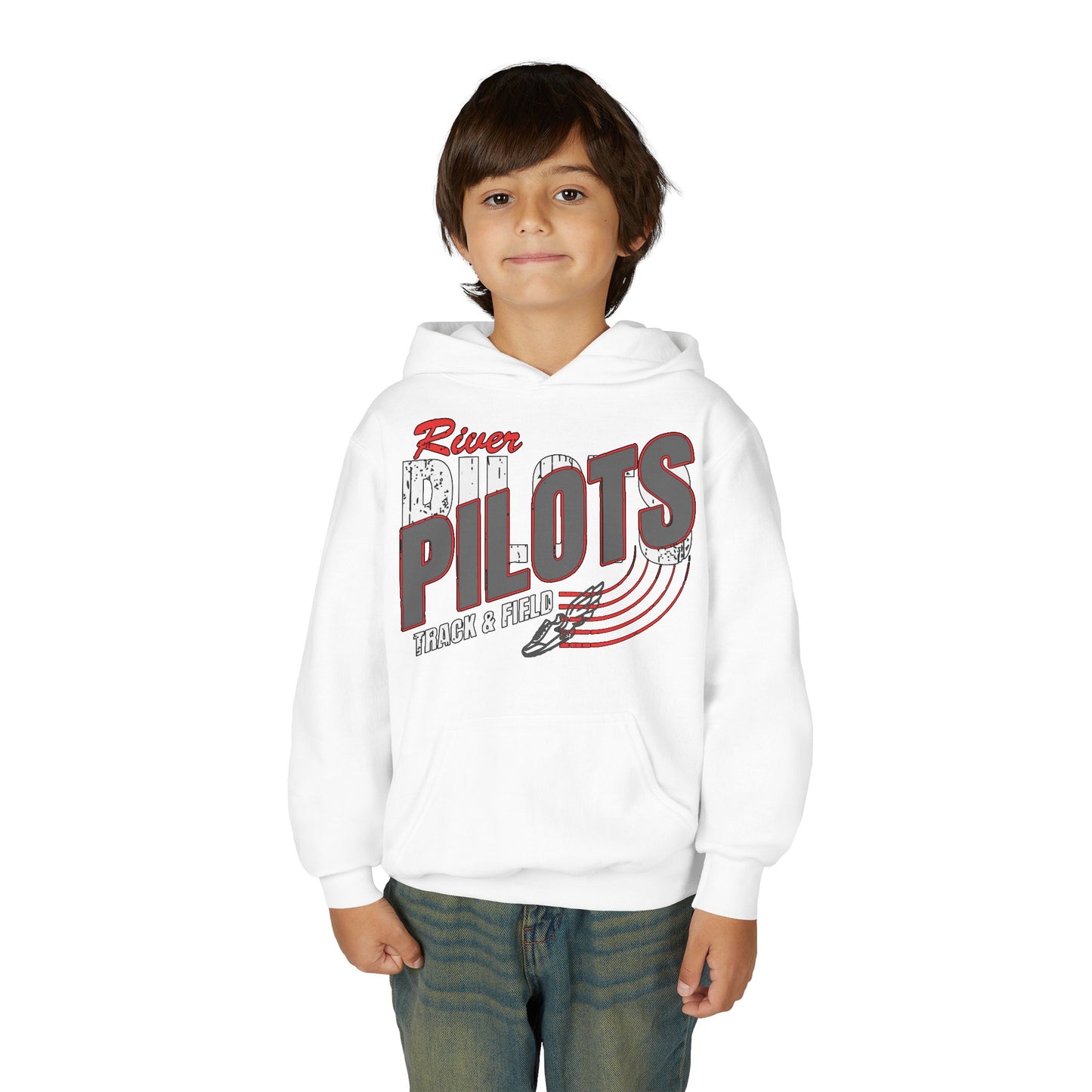 River Pilots Track & Field Youth Hoodie