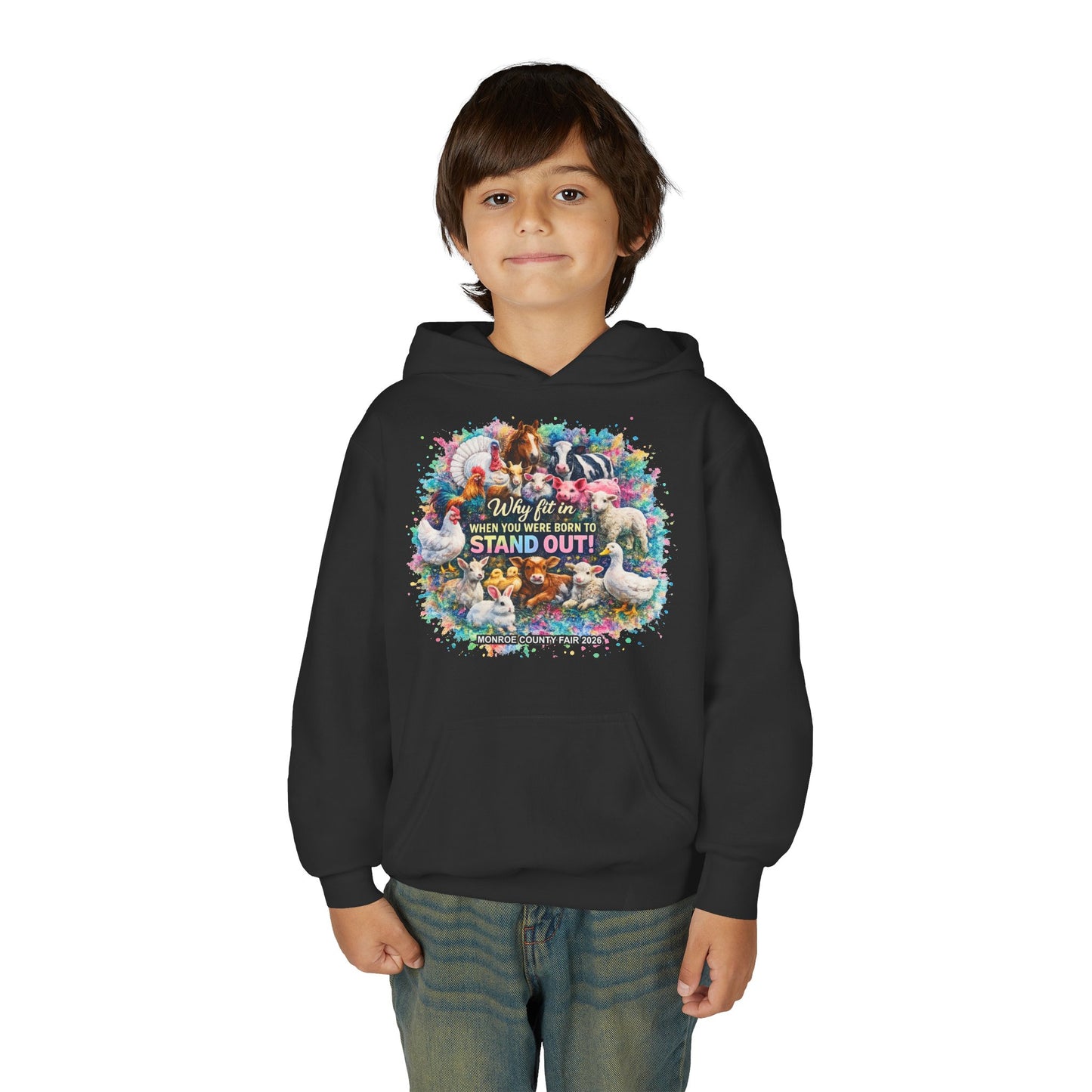MONROE COUNTY FAIR 2026 - Youth Hoodie