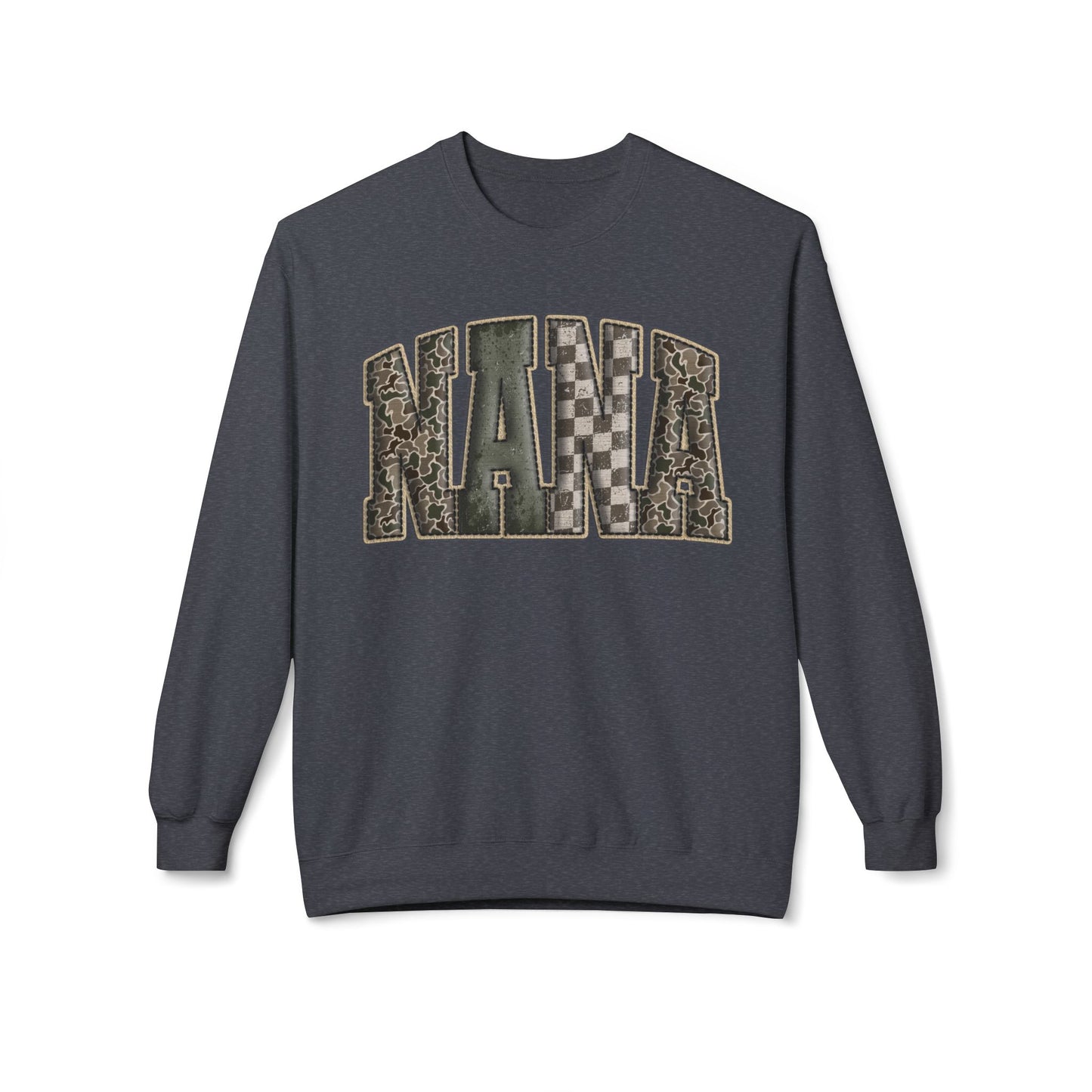 Nana Camo Crewneck Sweatshirt