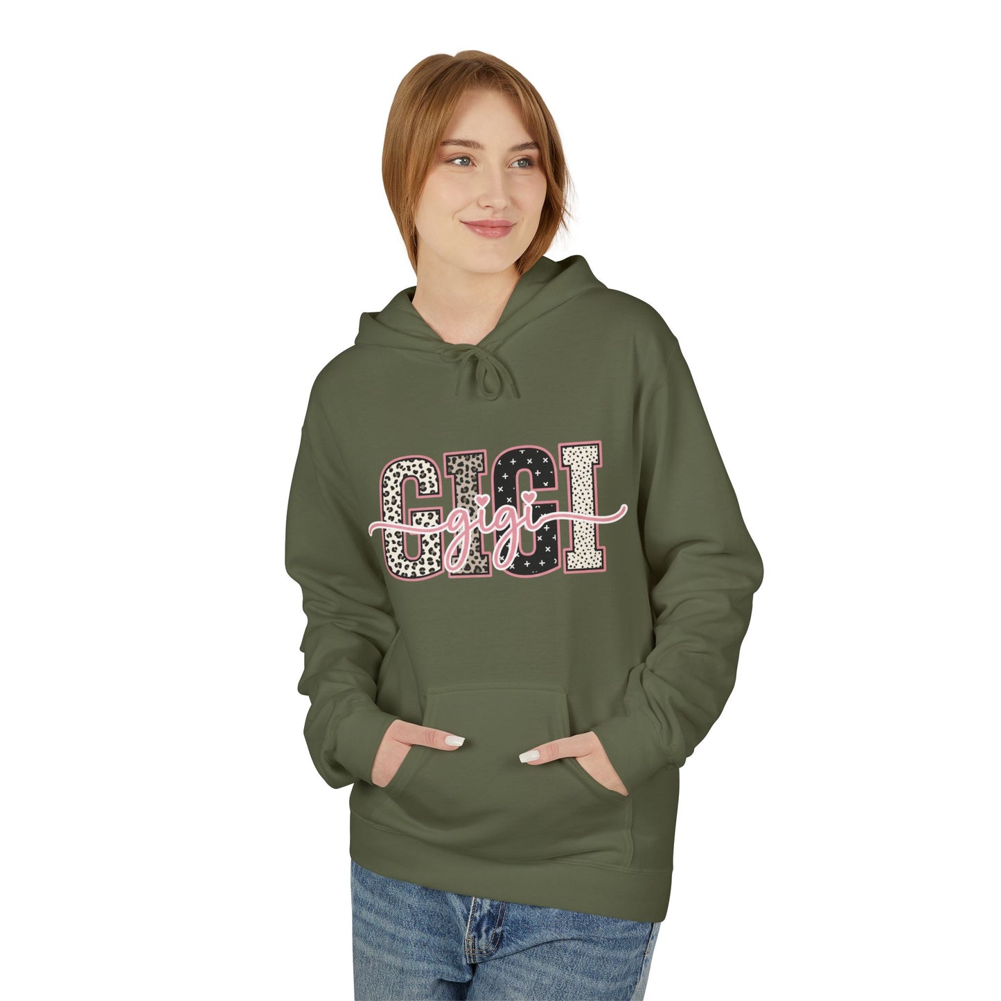GIGI Leopard Print Hoodie