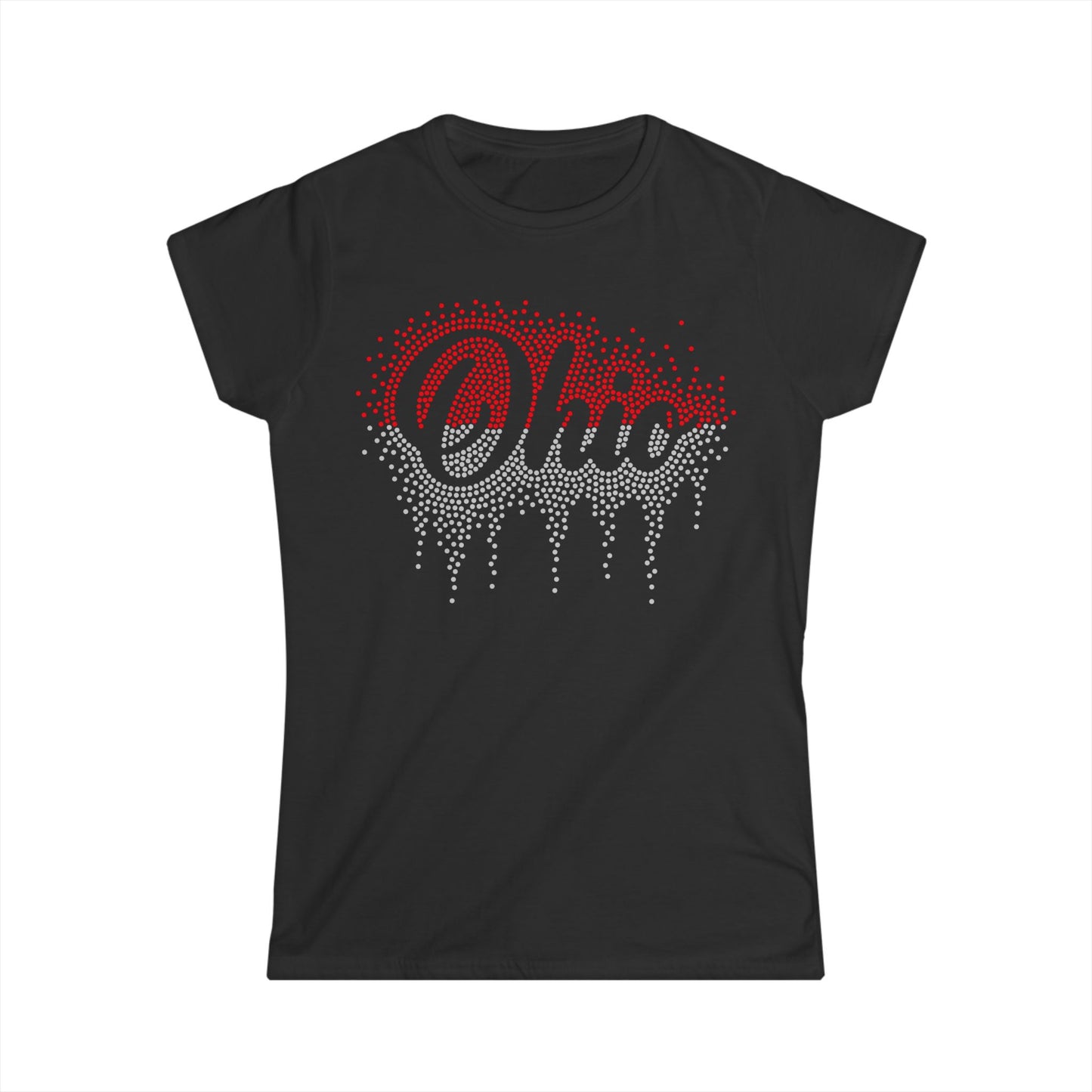 Ohio Rhinestone Cursive Tee