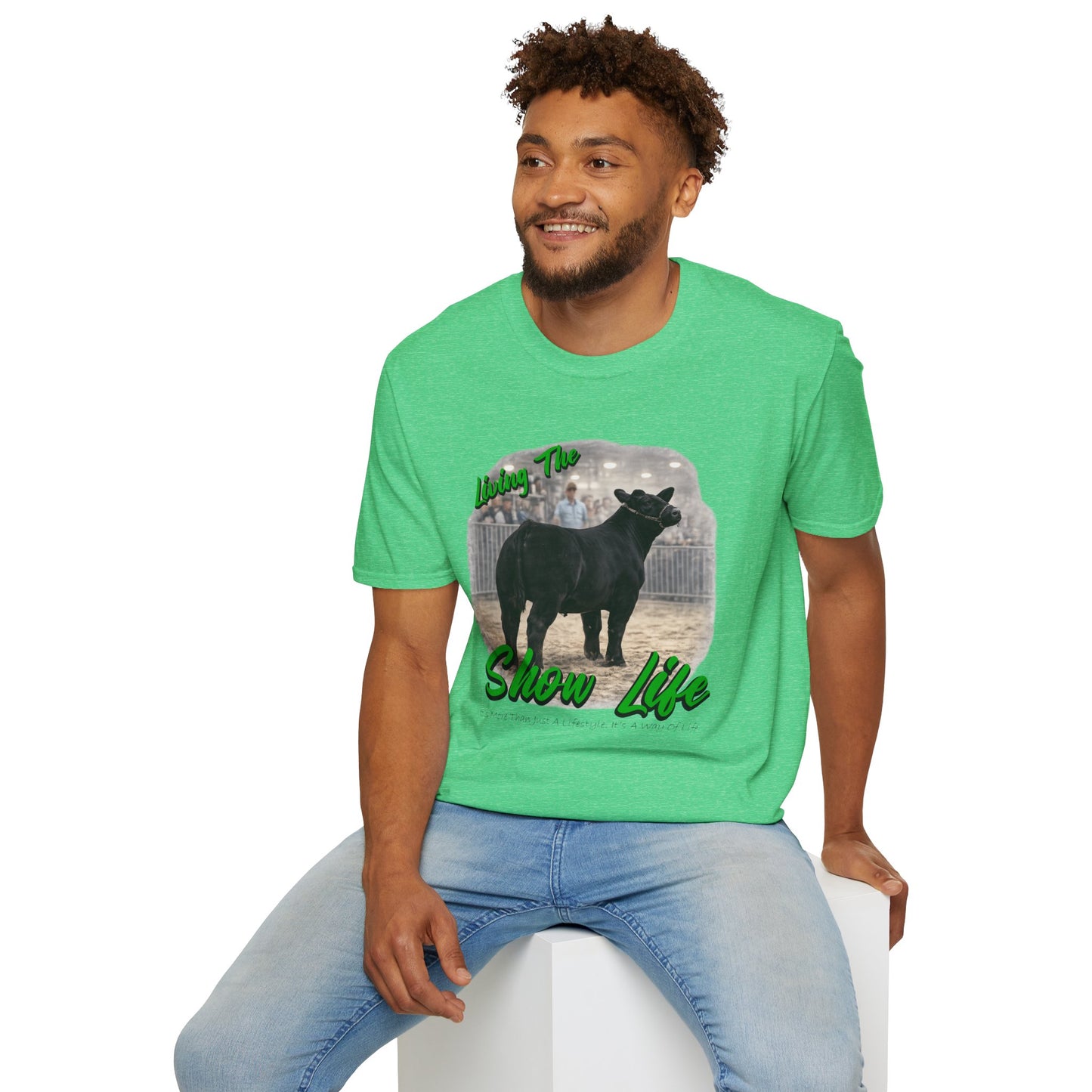 Living the Show Life - Cattle - Unisex T-Shirt