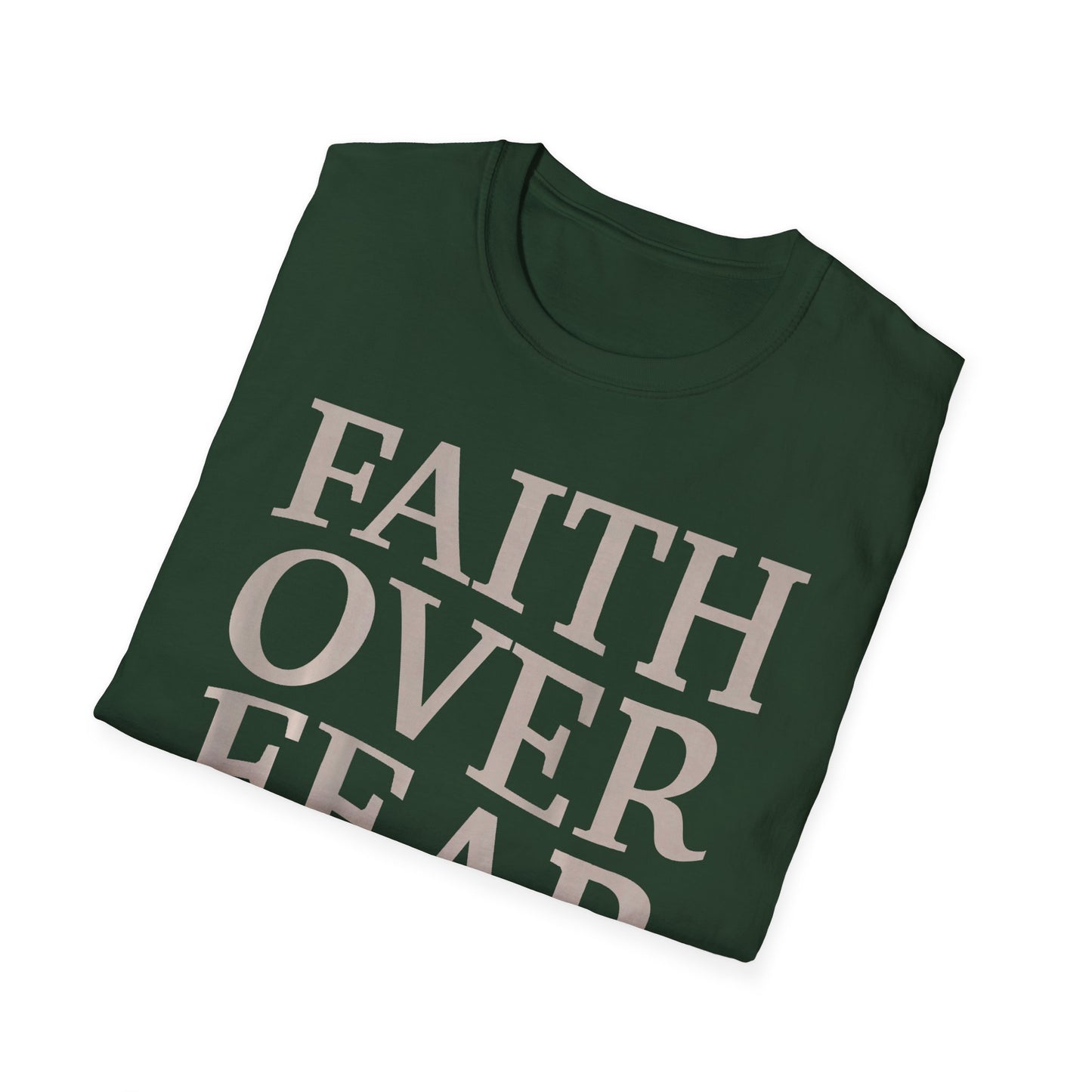Faith Over Fear American Flag 6 T-Shirt