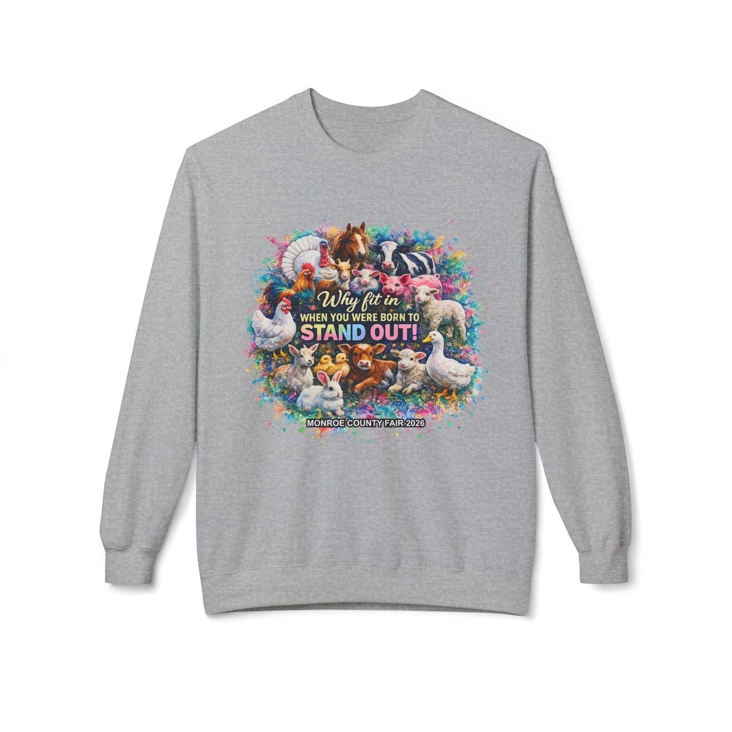 MONROE COUNTY FAIR 2026 - Crewneck Sweatshirt
