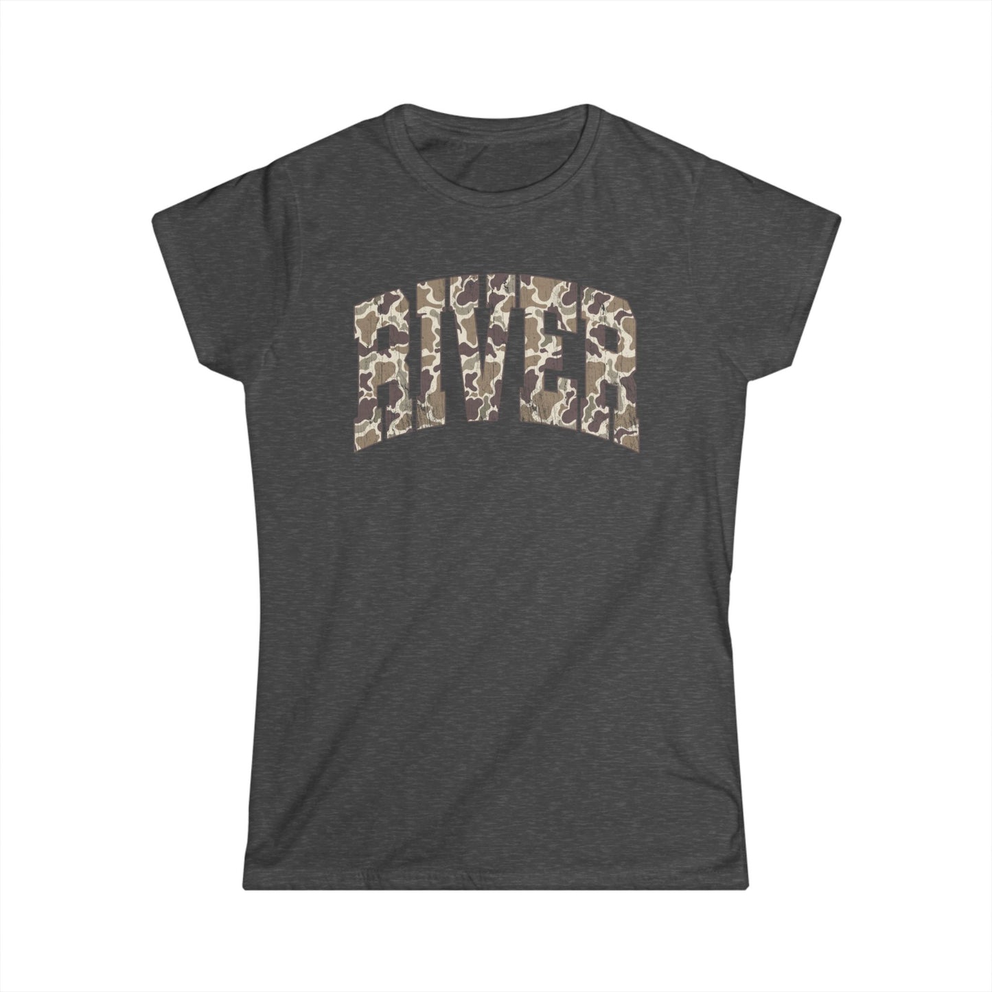 River Pilots Women's Tee — CAMO!