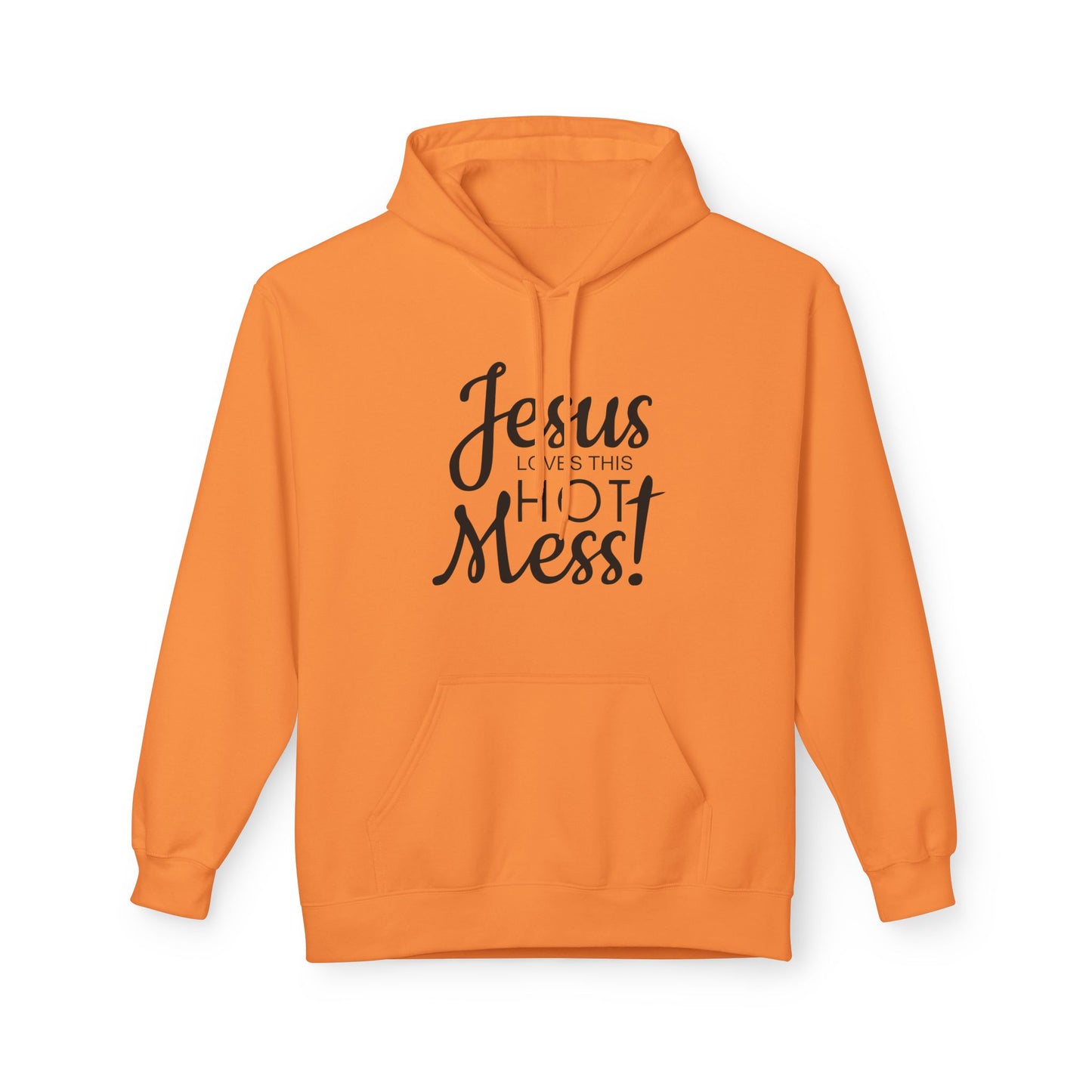 Jesus Loves This Hot Mess Hoodie (Gildan)