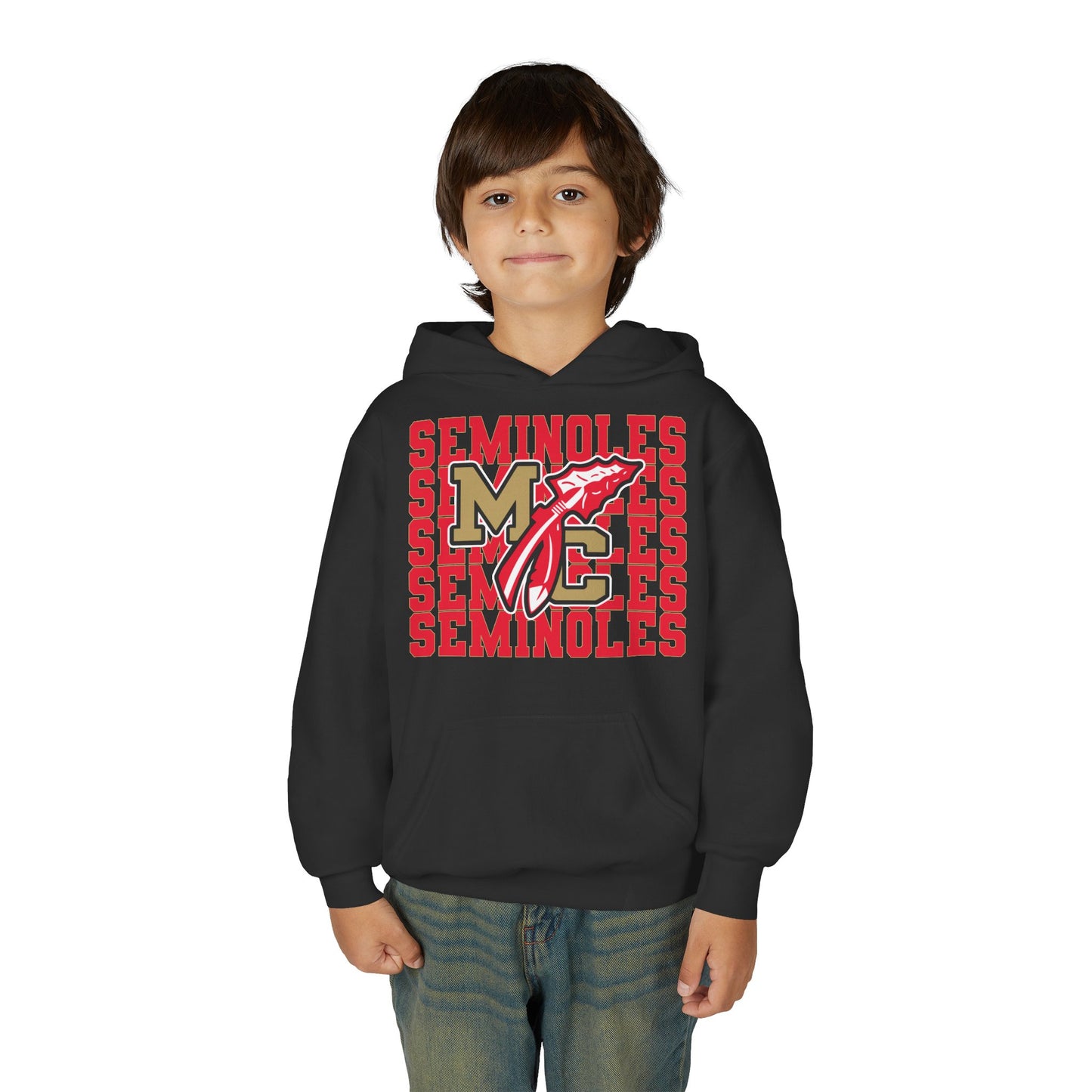 MC Seminoles Youth Hoodie — Black