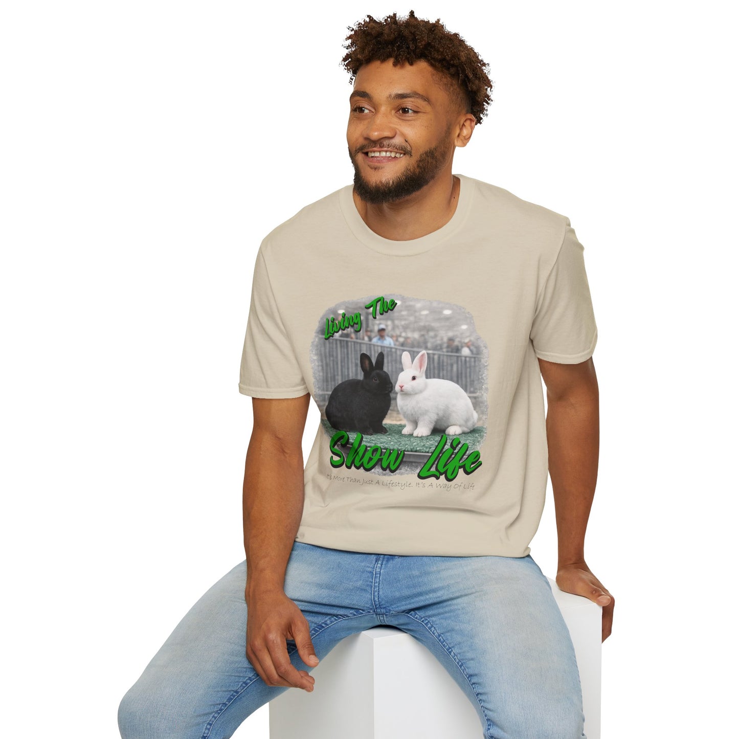 Living the Show Life - Rabbits - Unisex T-Shirt