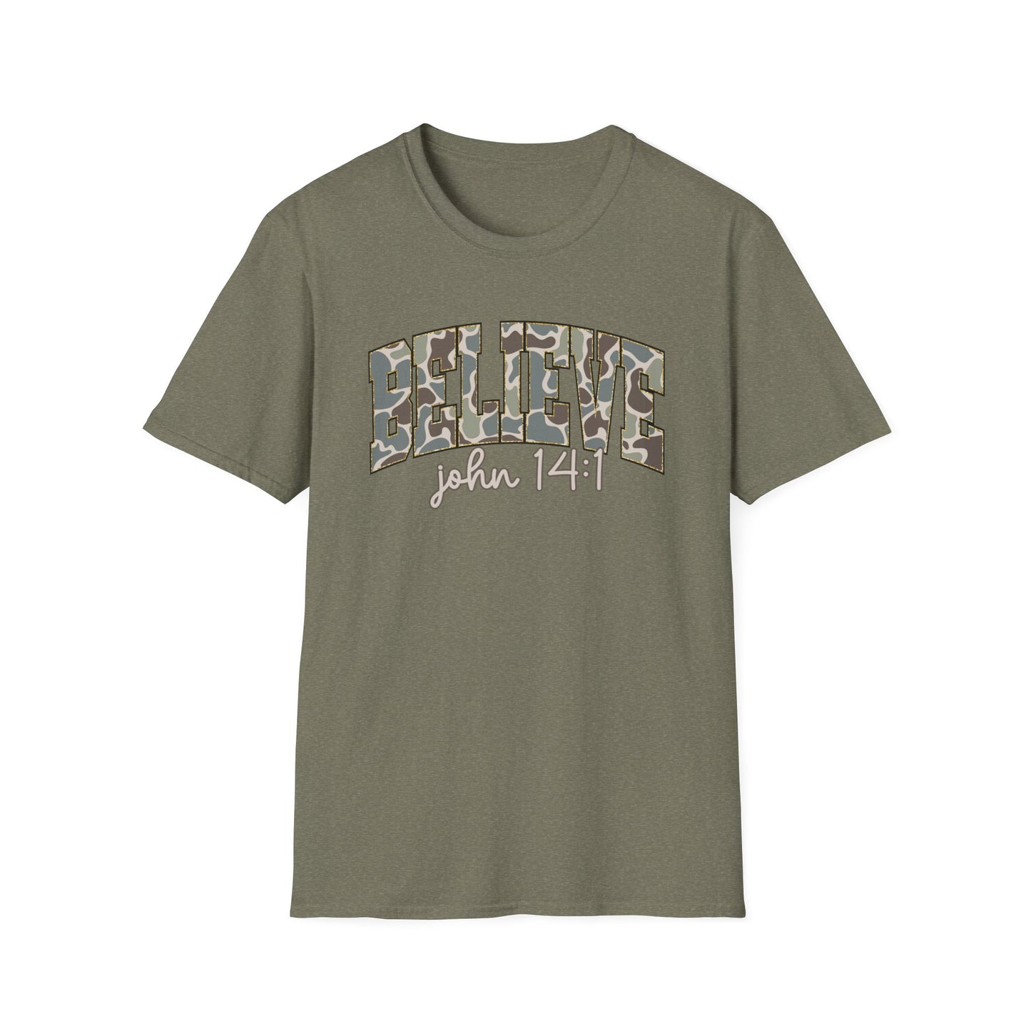 BELIEVE Camo T-Shirt