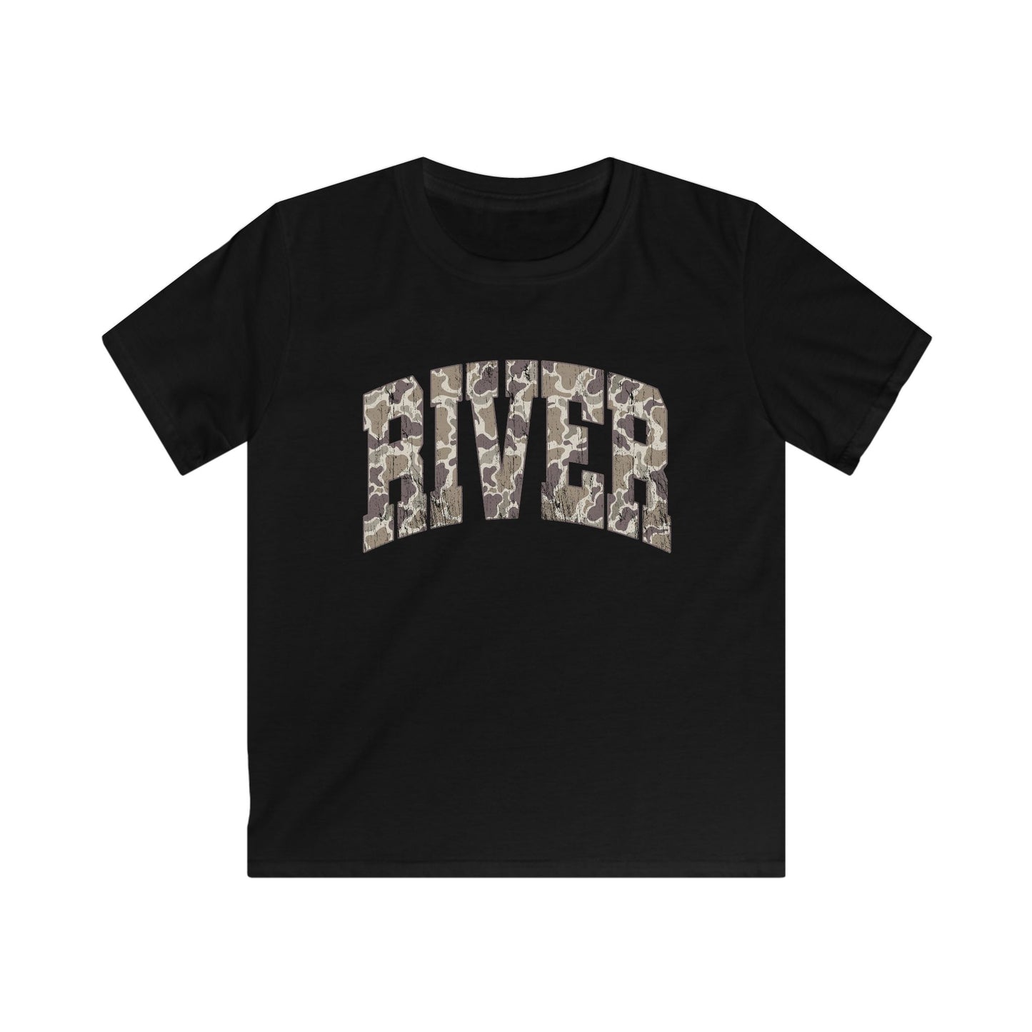 River Pilots Kids T‑Shirt — CAMO!