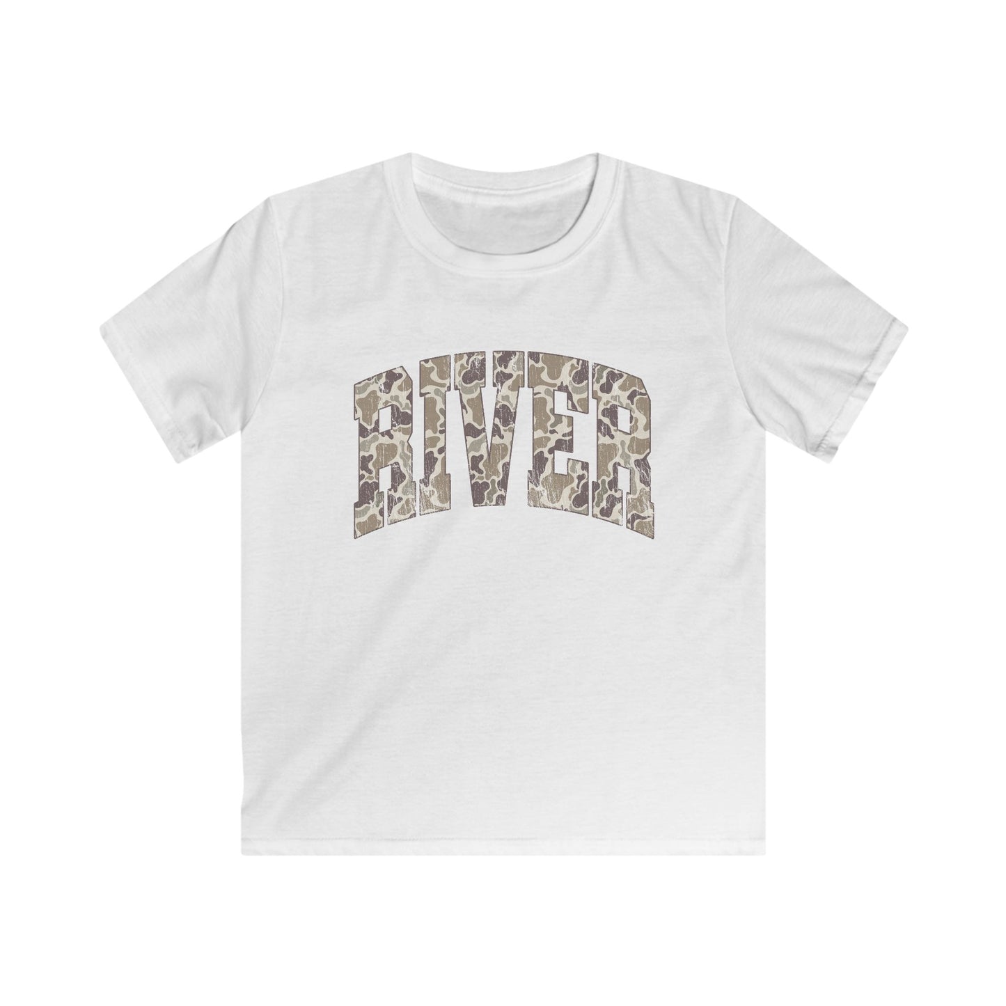 River Pilots Kids T‑Shirt — CAMO!