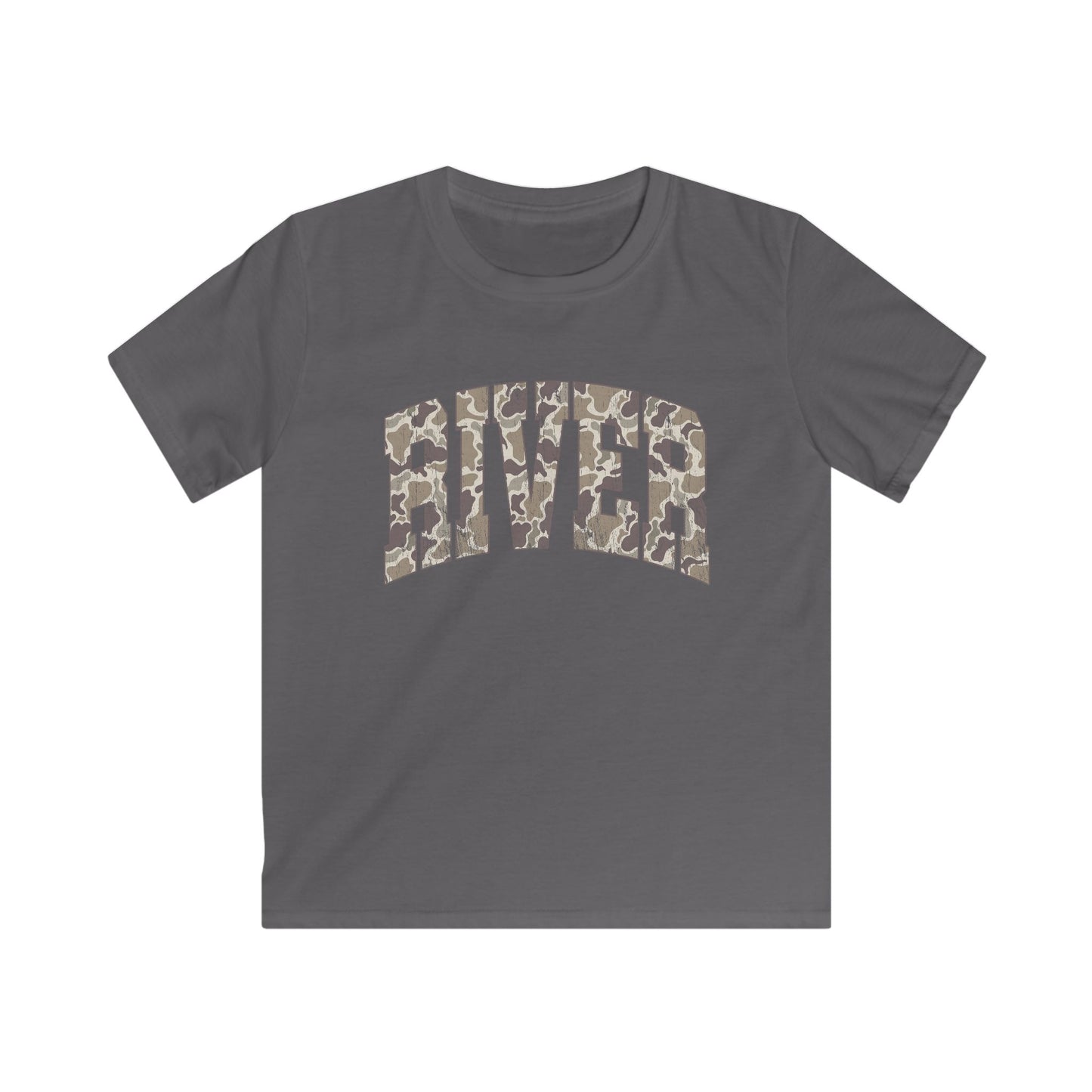 River Pilots Kids T‑Shirt — CAMO!