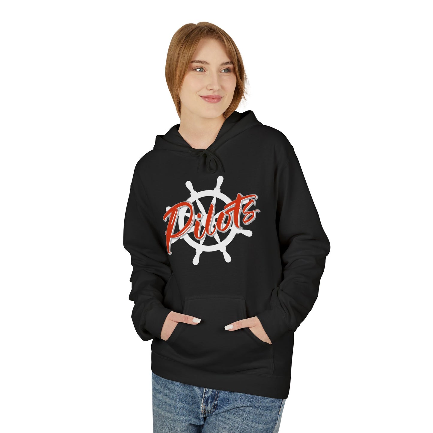 Pilots Nautical Wheel Hoodie