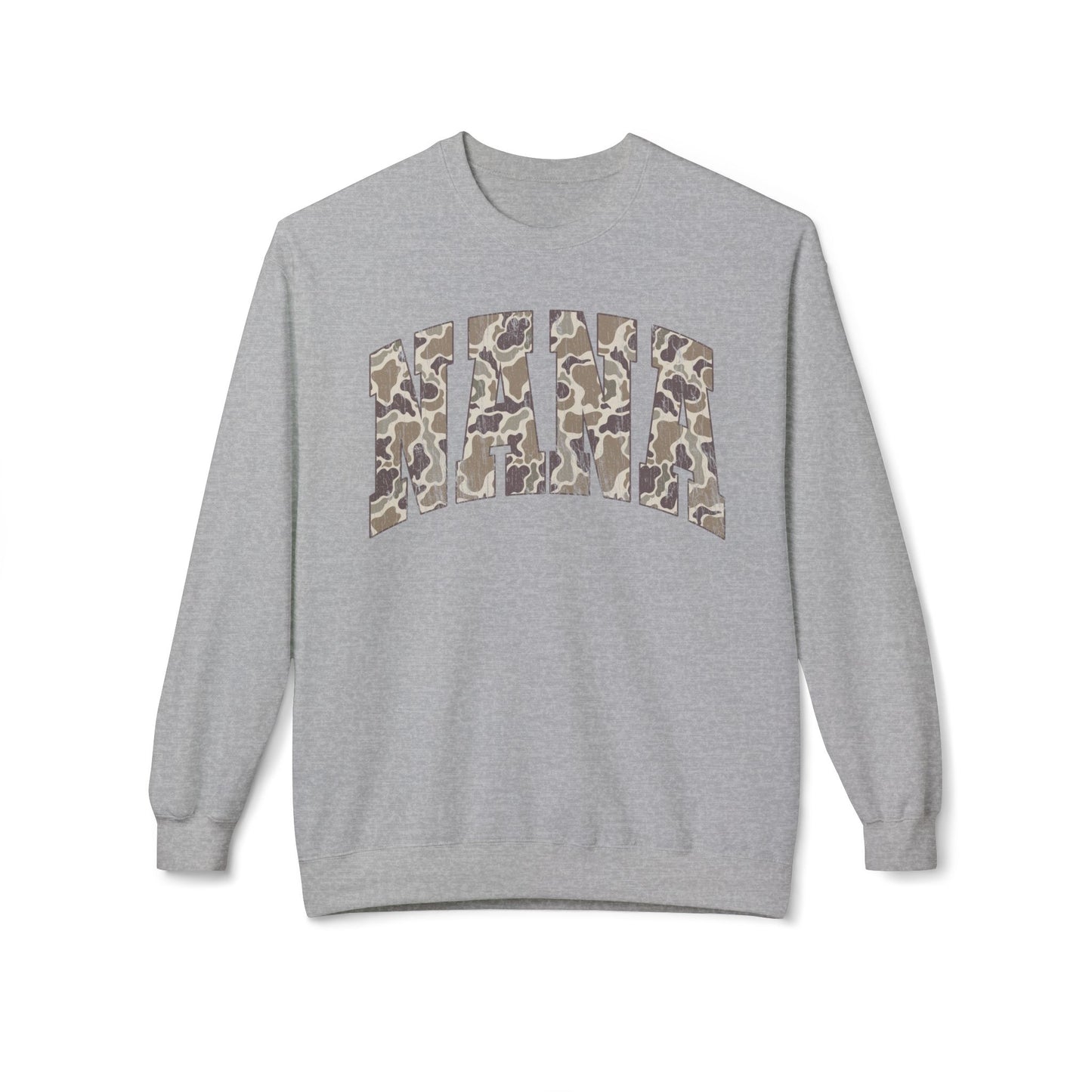 Nana Camo2 Crewneck Sweatshirt