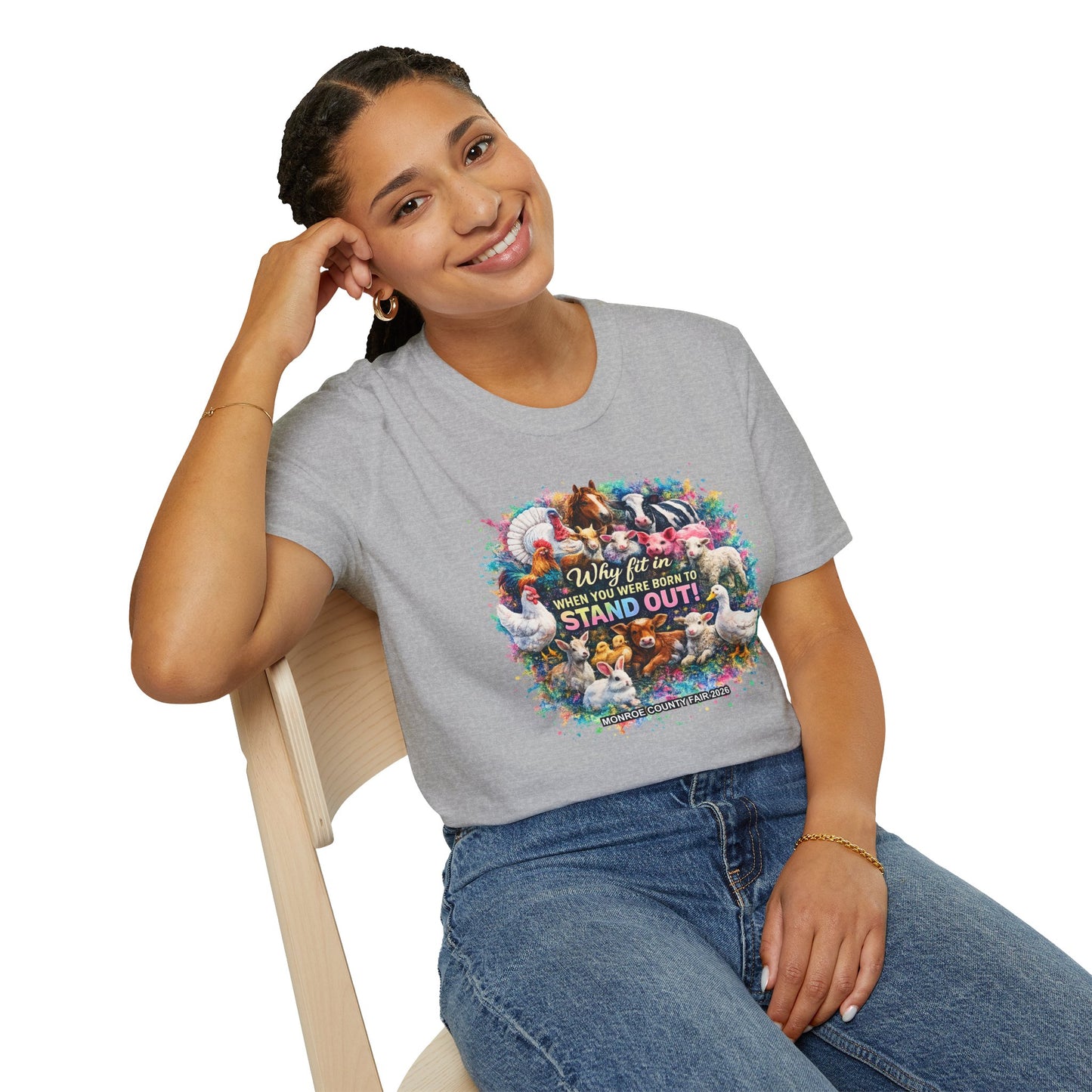 MONROE COUNTY FAIR 2026 - Unisex T-Shirt