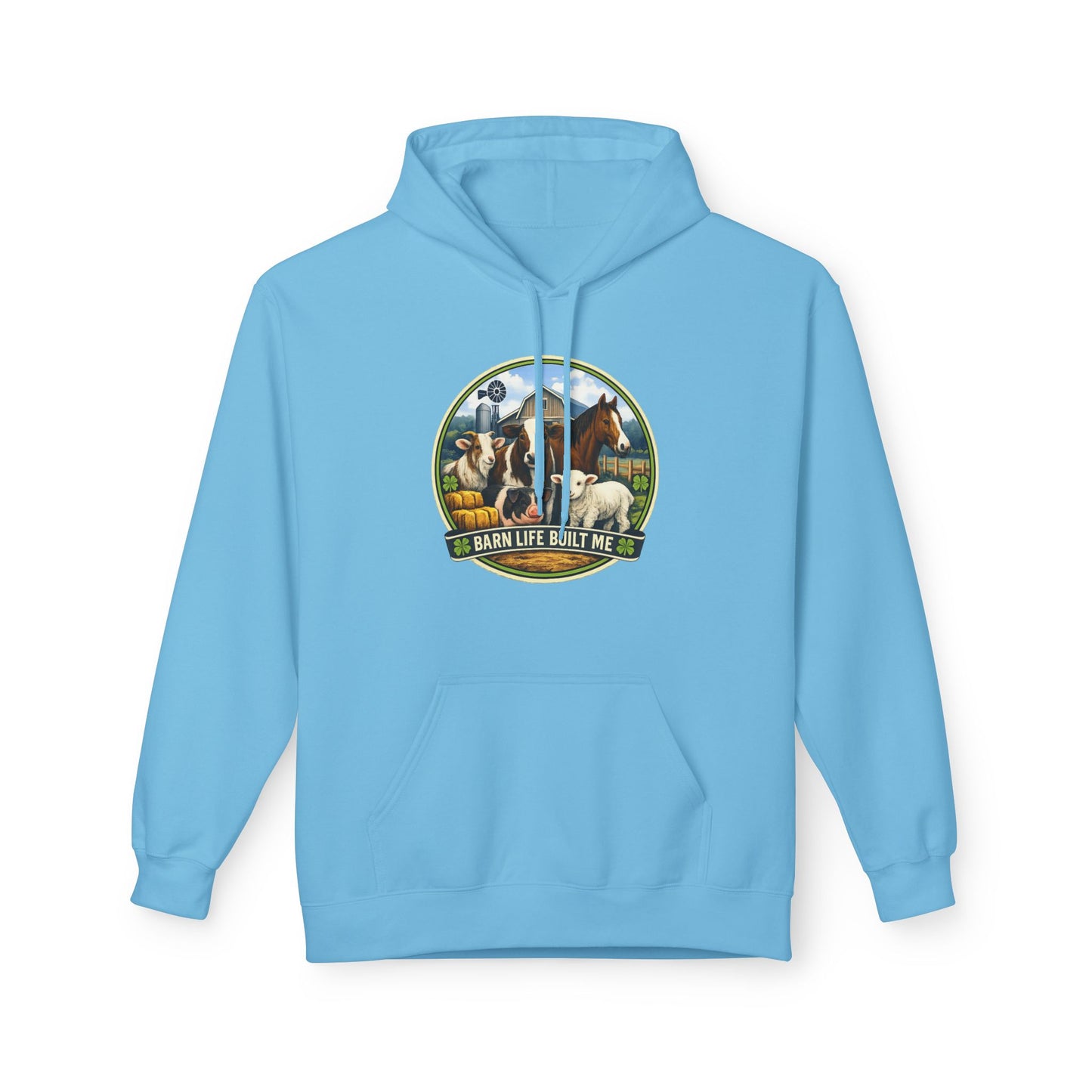 BARN LIFE BUILT ME - Large Animals - Hoodie