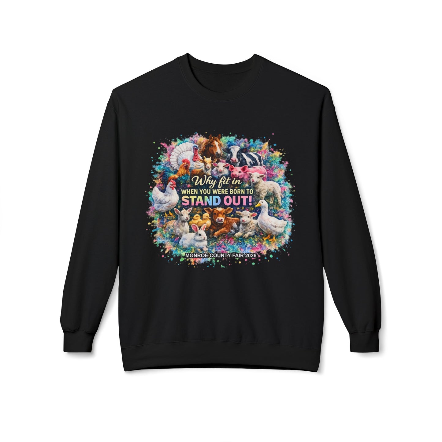 MONROE COUNTY FAIR 2026 - Crewneck Sweatshirt