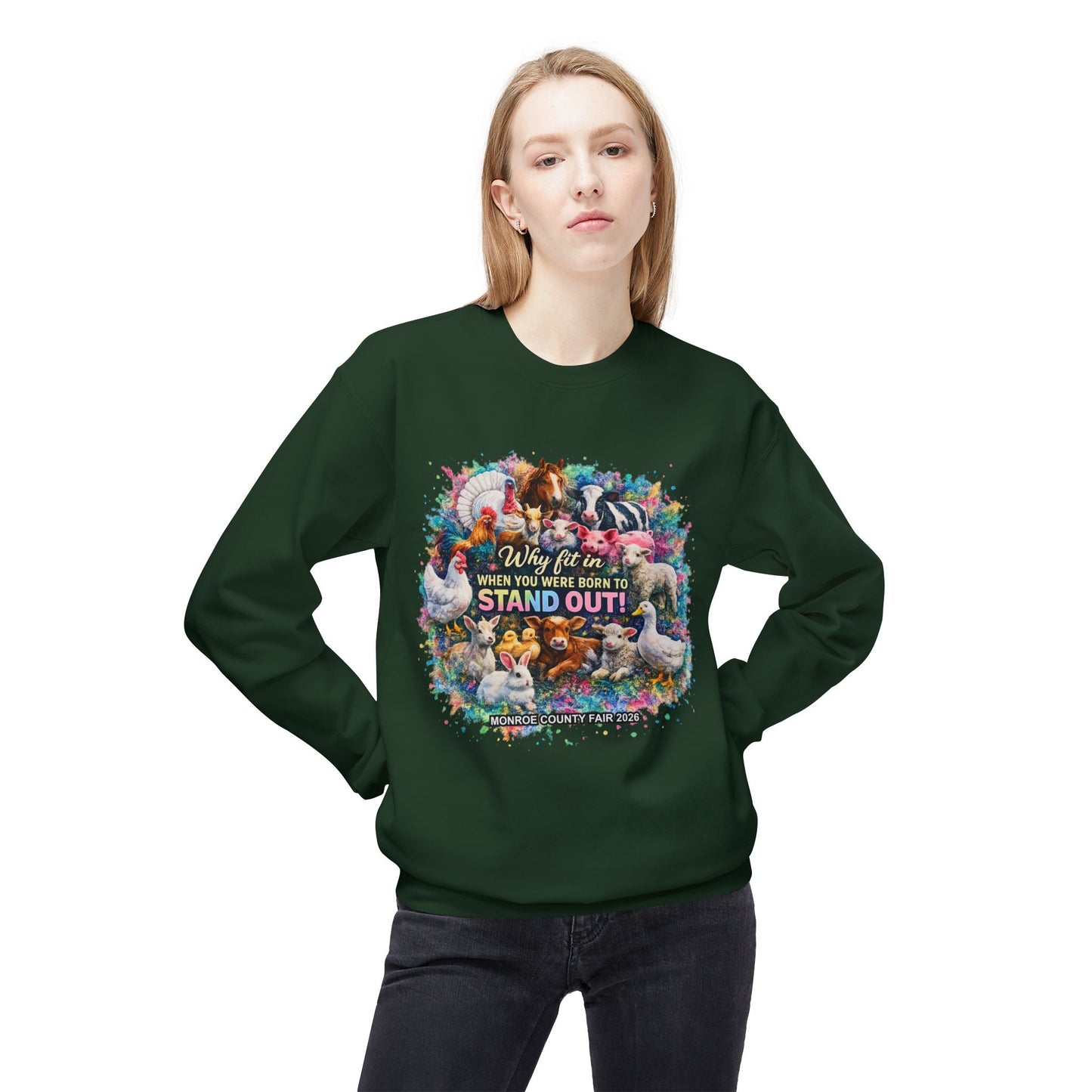 MONROE COUNTY FAIR 2026 - Crewneck Sweatshirt