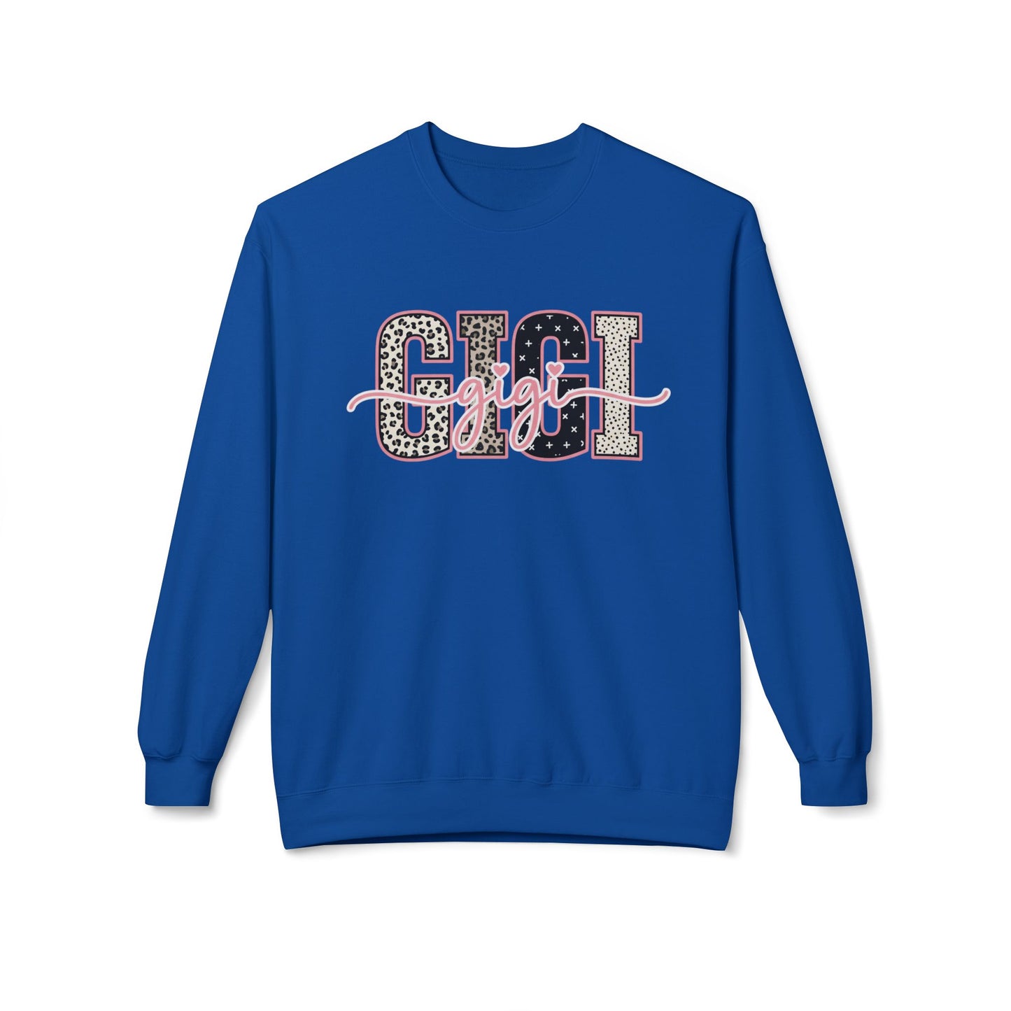 GIGI Leopard Floral Crewneck Sweatshirt