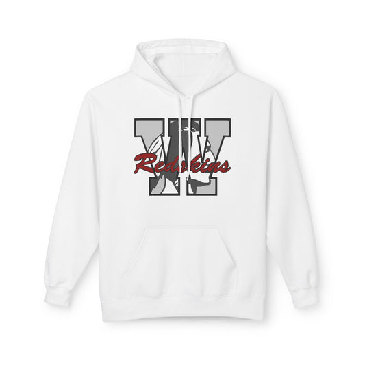 Woodsfield Redskins Letter Hoodie