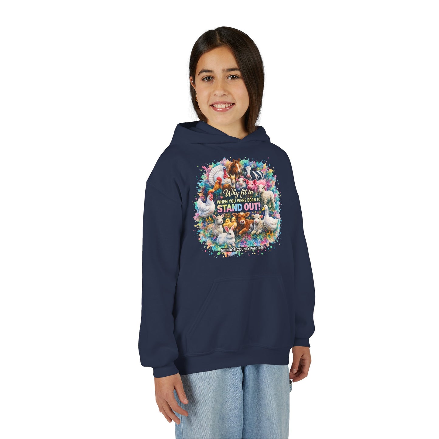 MONROE COUNTY FAIR 2026 - Youth Hoodie