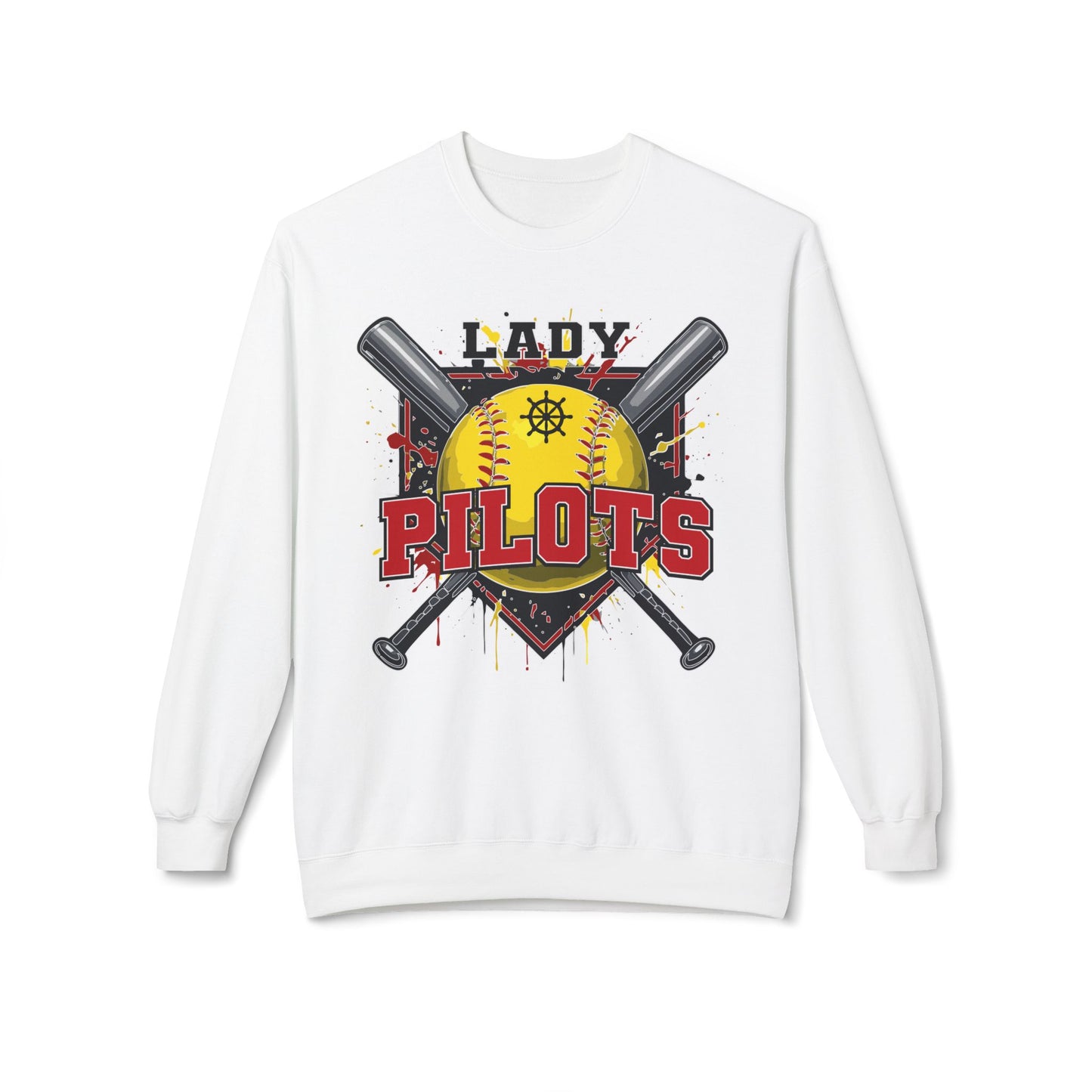 GLITTER VERSION - River Lady Pilots Softball 2 Sweatshirt