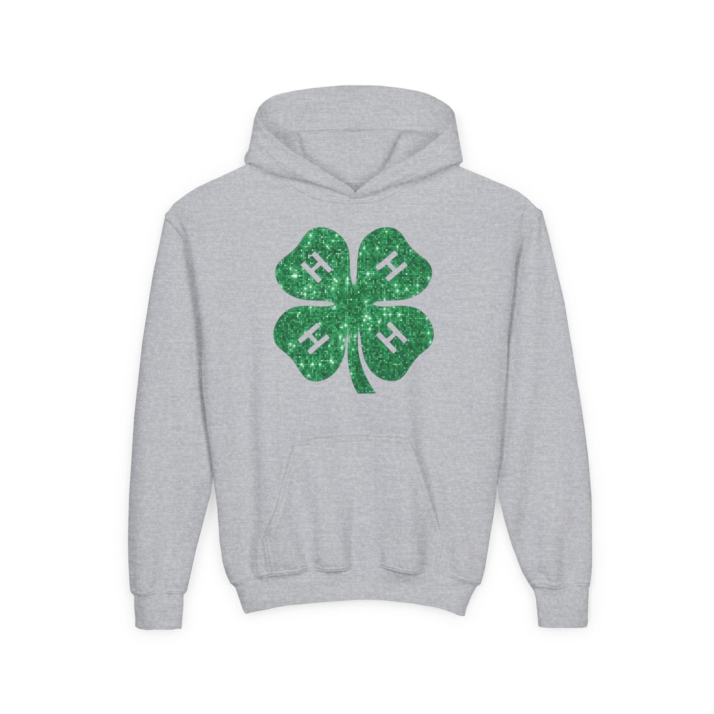 4-H GLITTER - Youth Hoodie