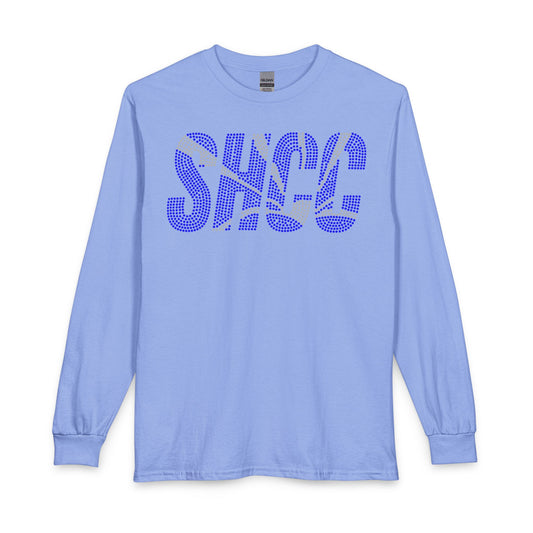 SHCC Logo - RHINESTONE- Long Sleeve T-Shirt