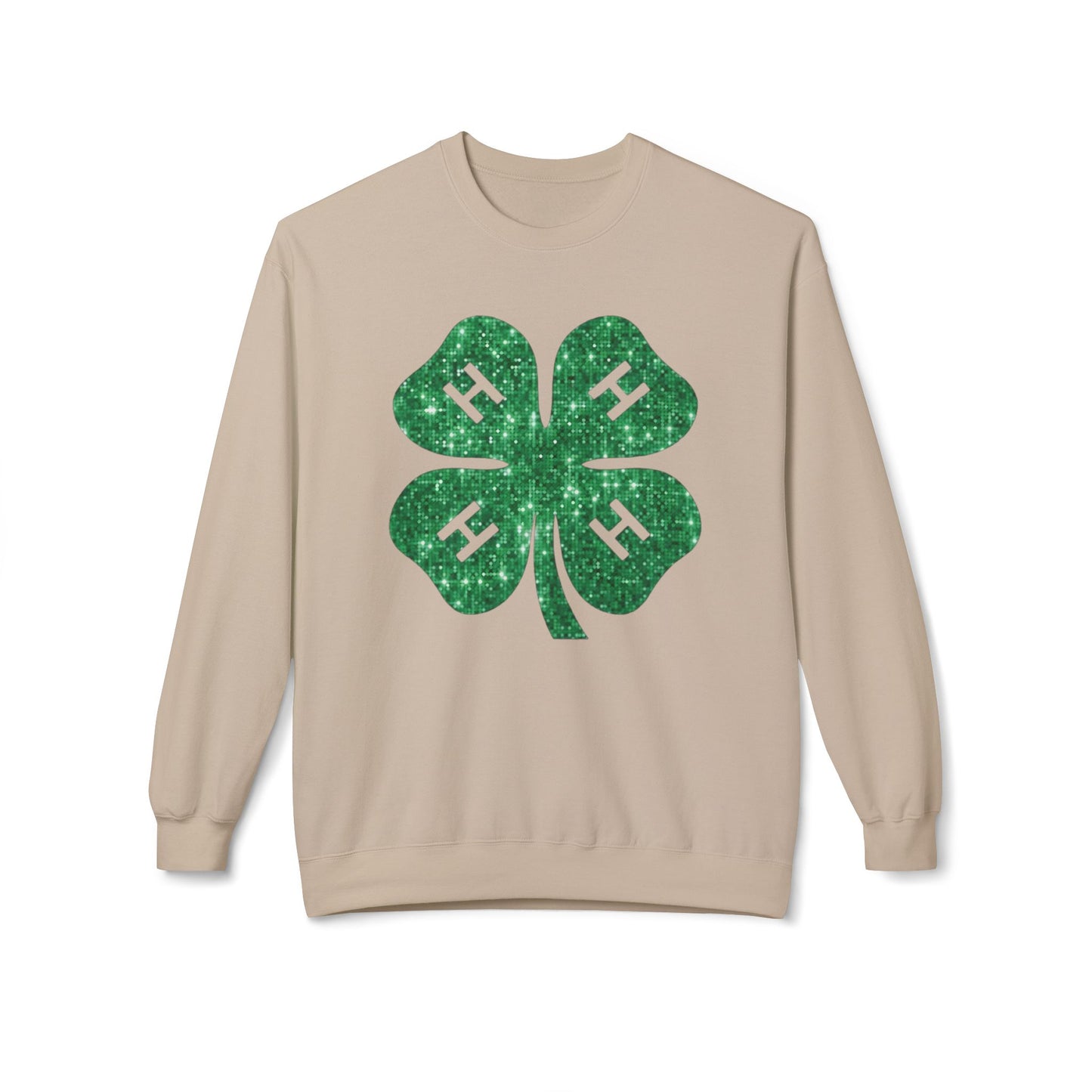 4-H GLITTER - Crewneck Sweatshirt