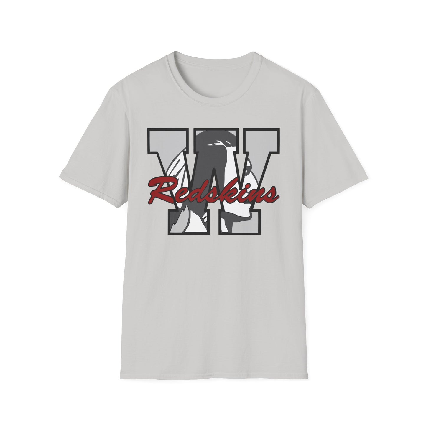 Woodsfield Redskins Letter T-Shirt