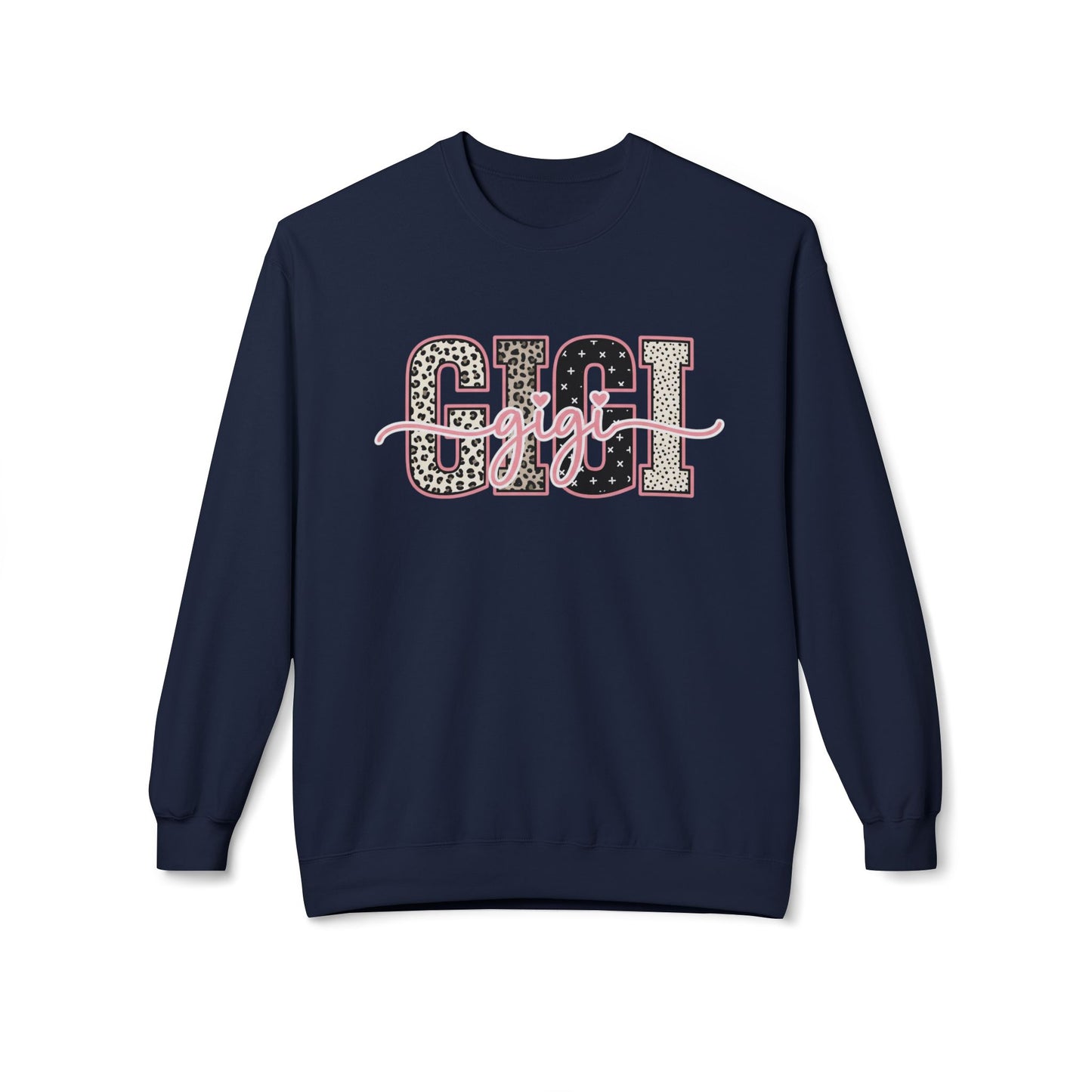 GIGI Leopard Floral Crewneck Sweatshirt