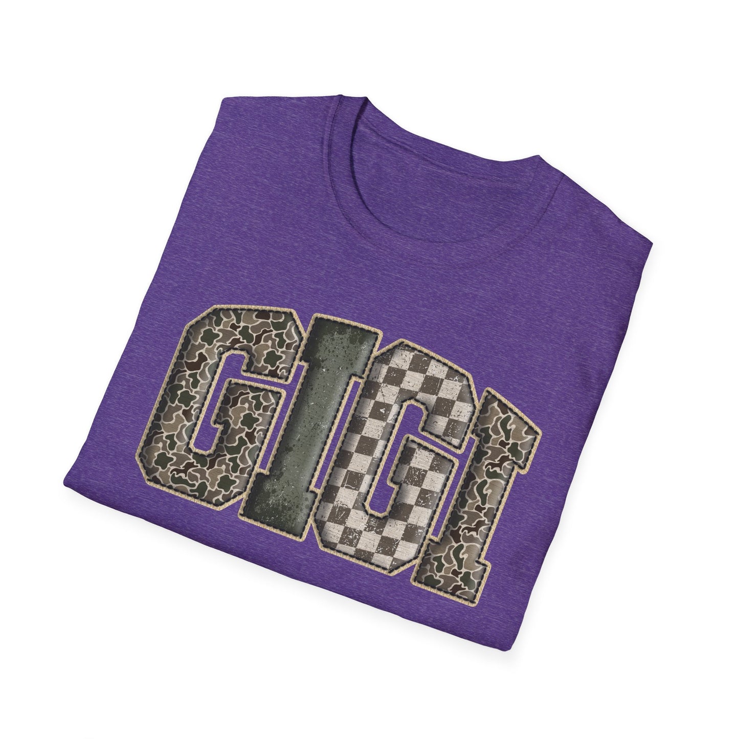GIGI Camo Print T-Shirt