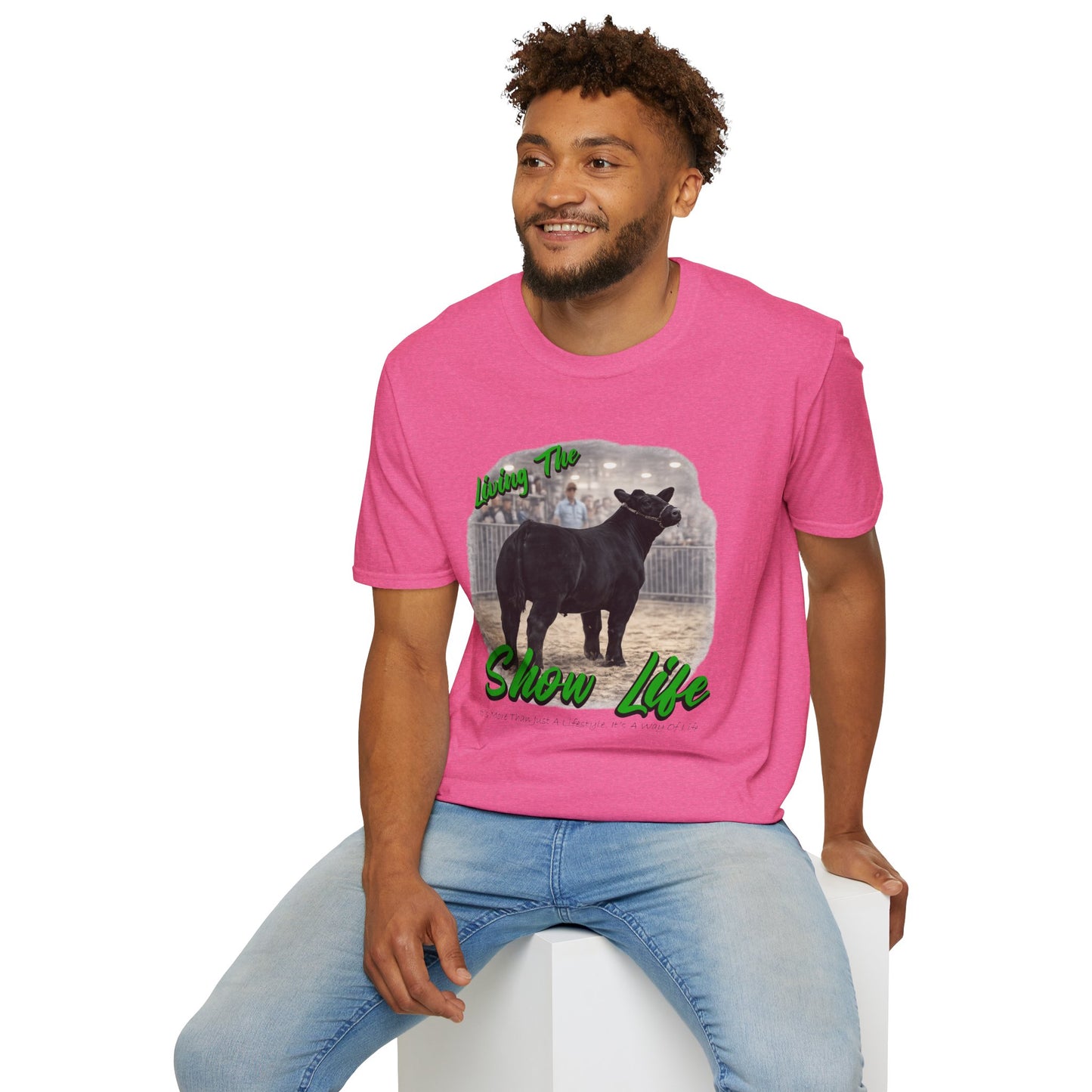 Living the Show Life - Cattle - Unisex T-Shirt